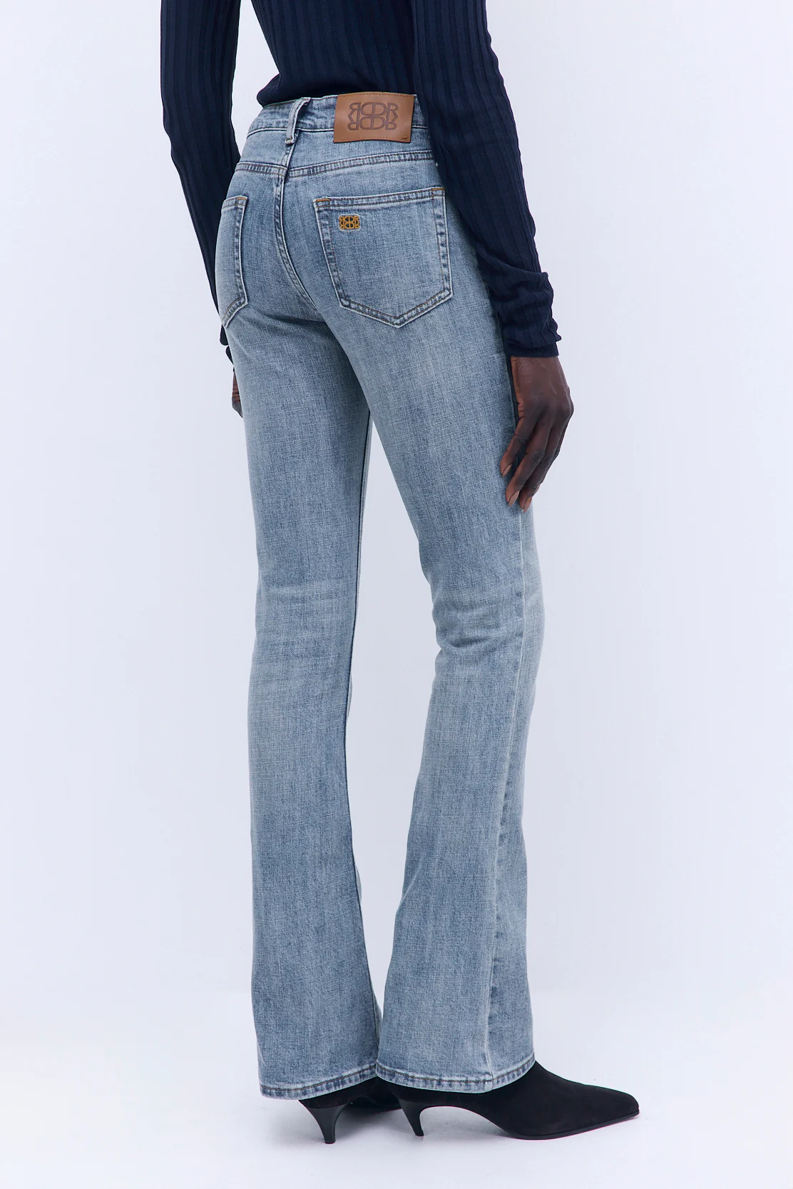 No.17| Mid Rise Bootcut Denim - Image 4