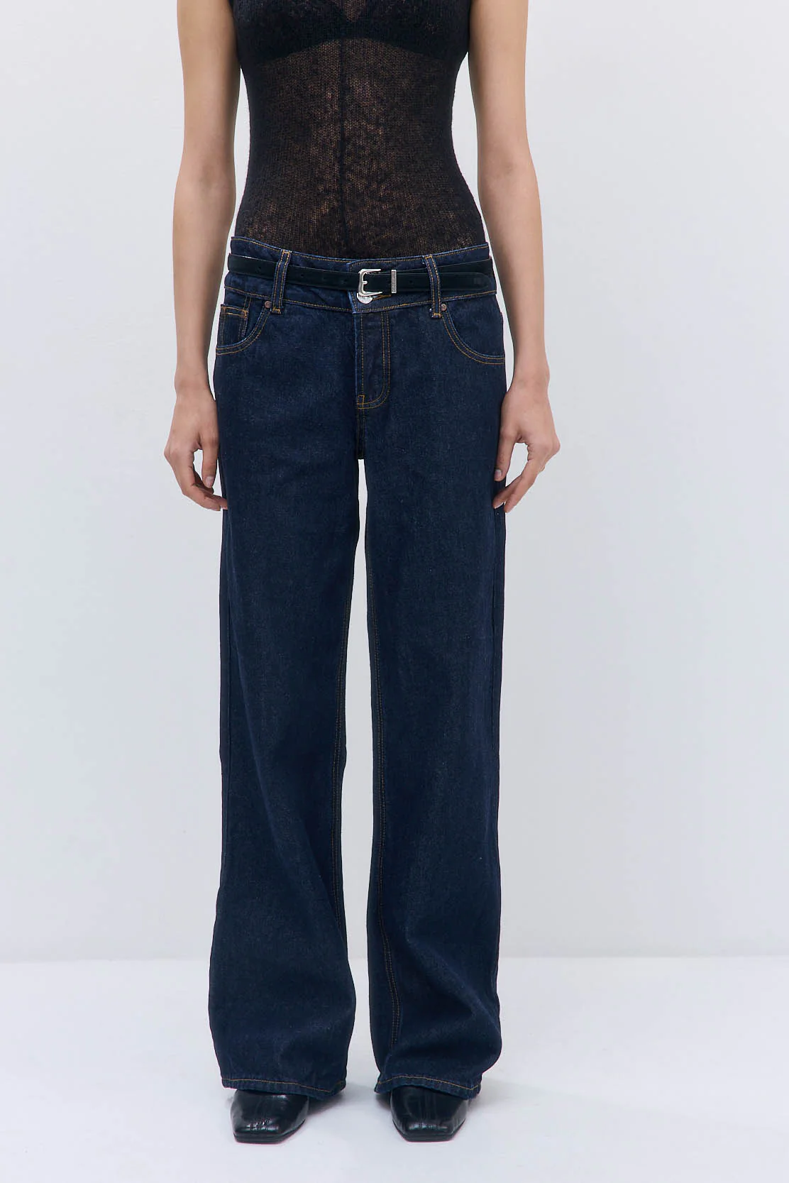 No.19| Low Rise Wide Leg Denim - Image 2