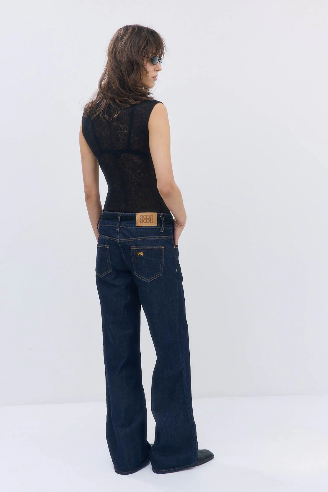 No.19| Low Rise Wide Leg Denim - Image 5