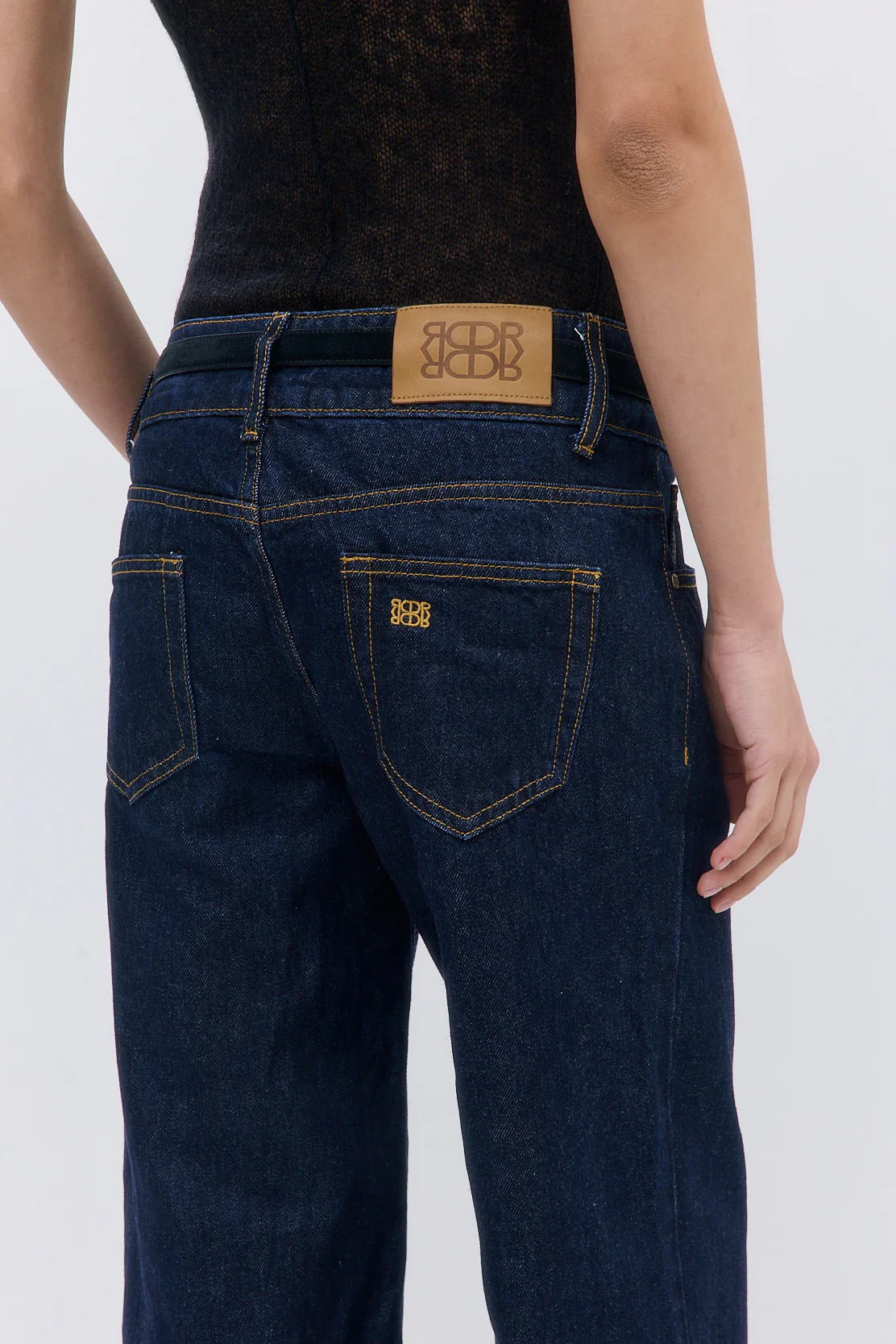 No.19| Low Rise Wide Leg Denim - Image 6