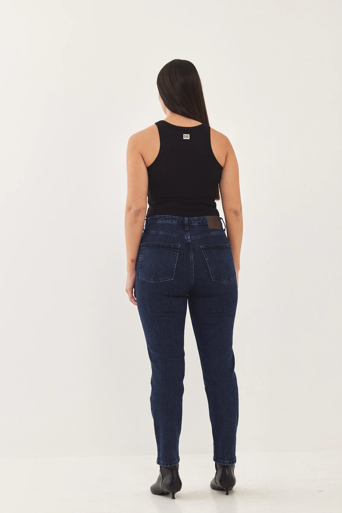 No.4 High Waist Slim Cropped Denim - Image 12