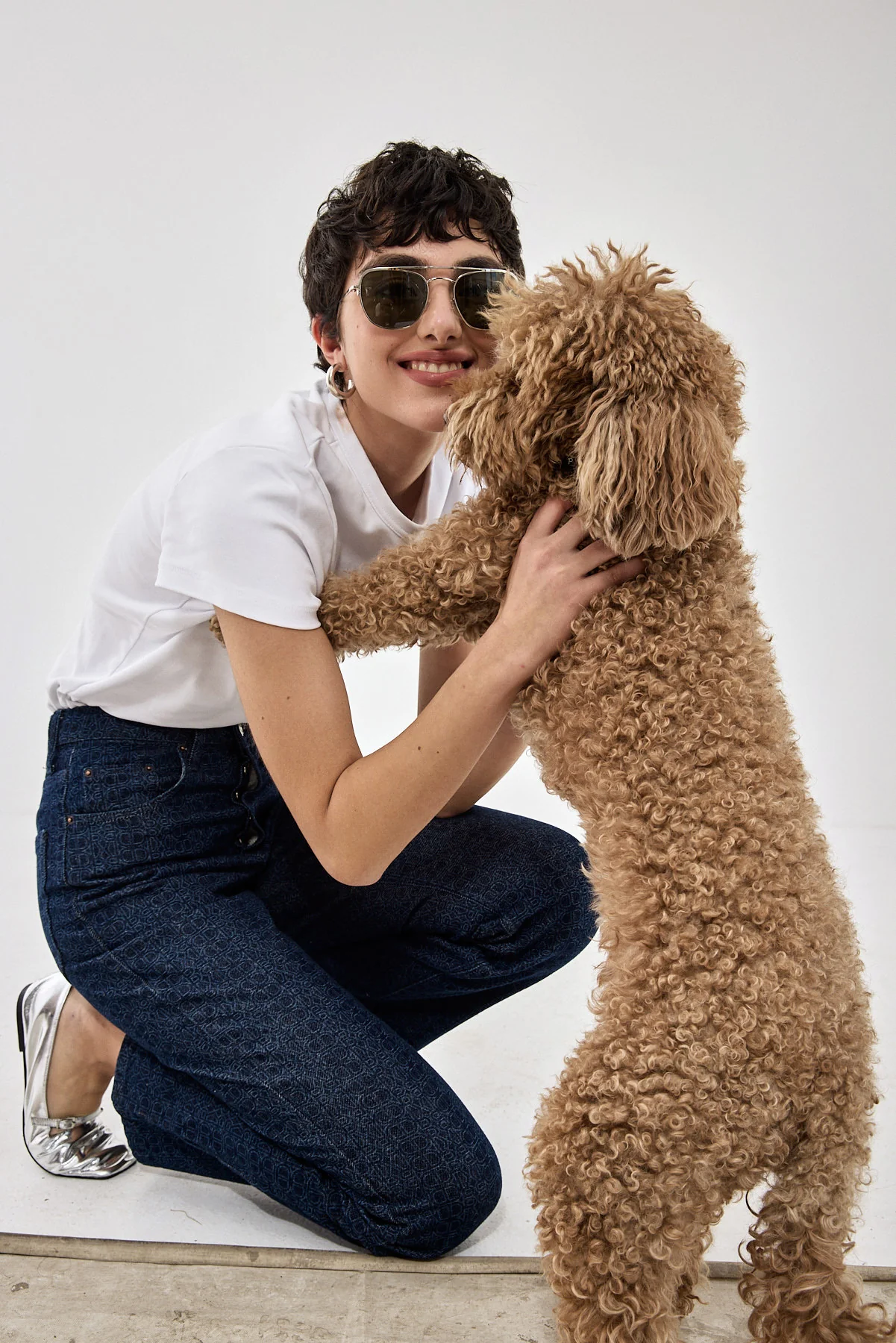 Dr Monogram No.6 High Waist Straight Denim - Image 9