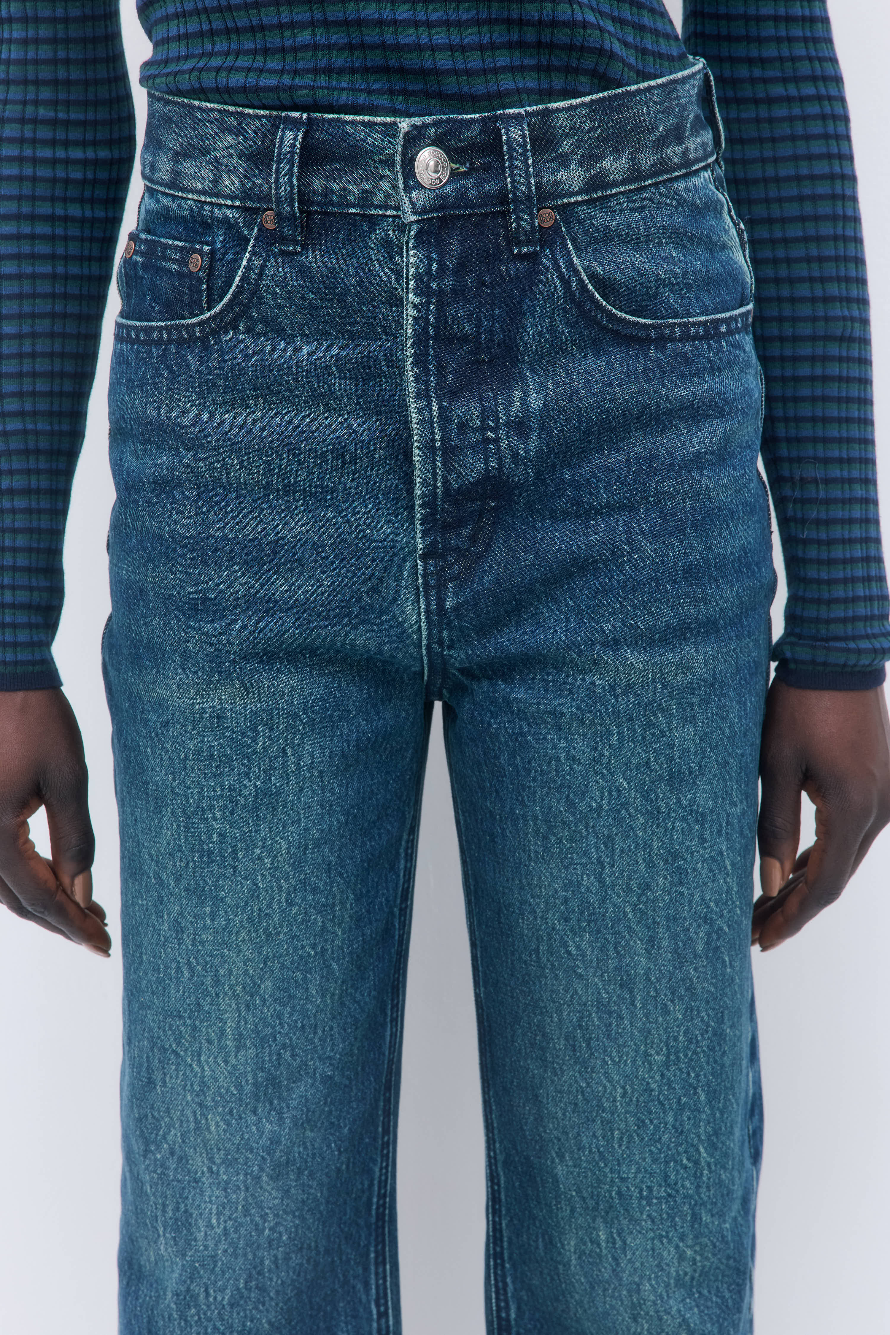 No.8| High Waisted Wide Leg Denim - Image 7