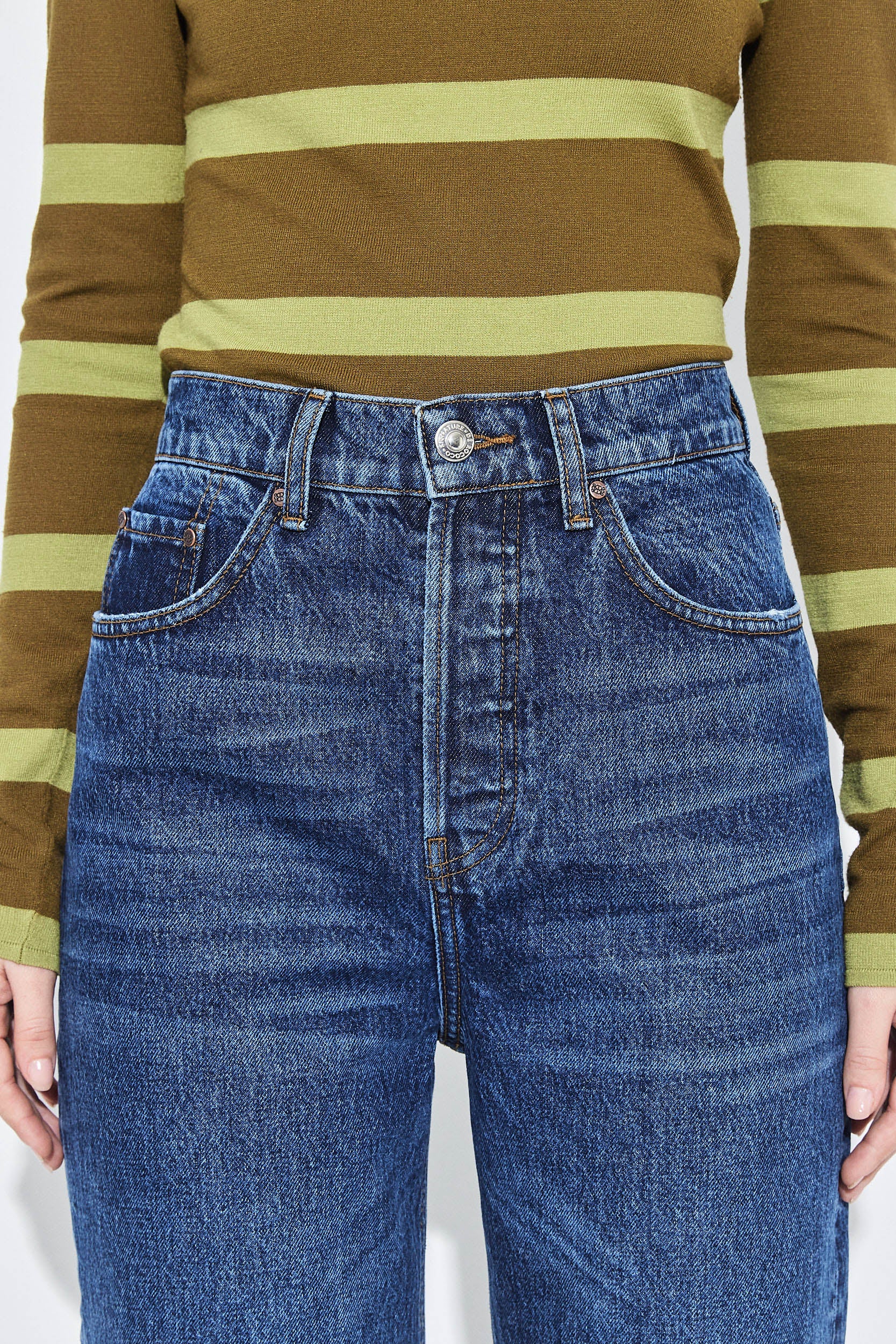 No.8| High Waisted Wide Leg Denim - Image 6