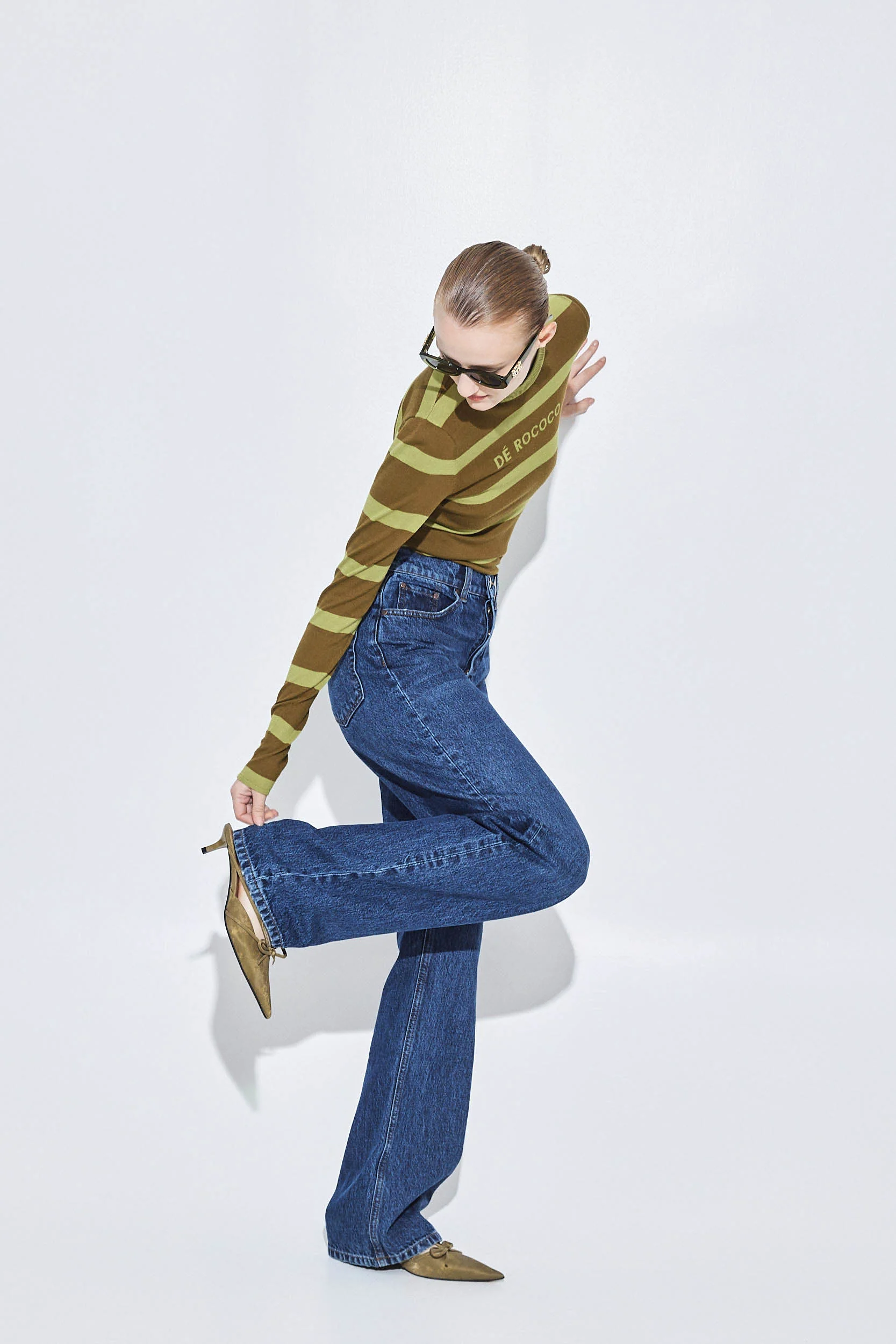 No.8| High Waisted Wide Leg Denim - Image 7