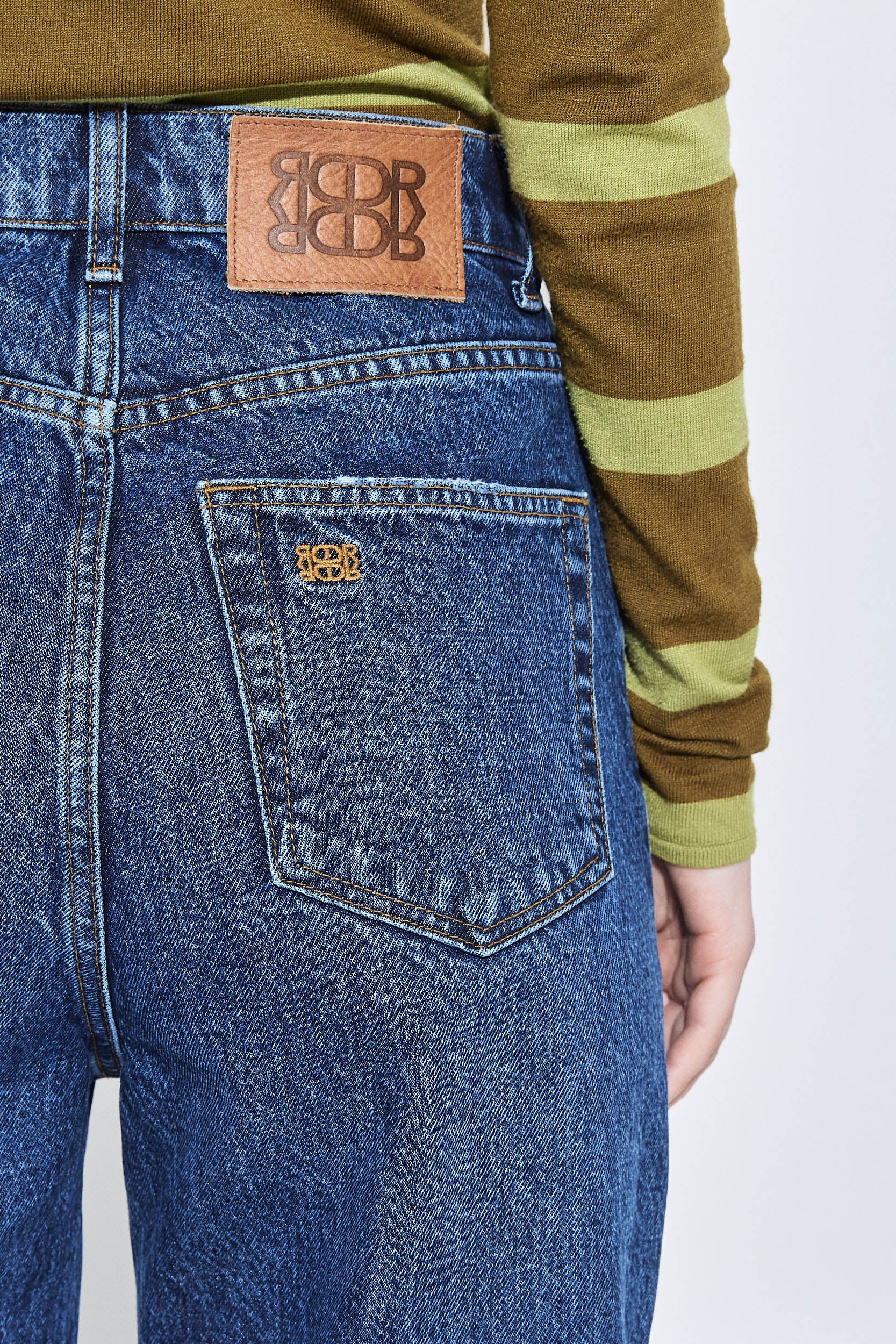 No.8| High Waisted Wide Leg Denim - Image 8