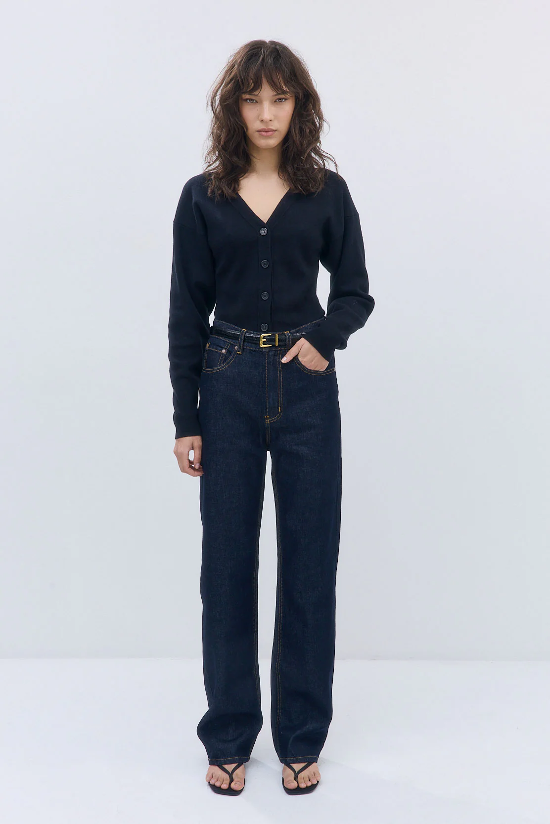 No.8| High Waisted Wide Leg Denim