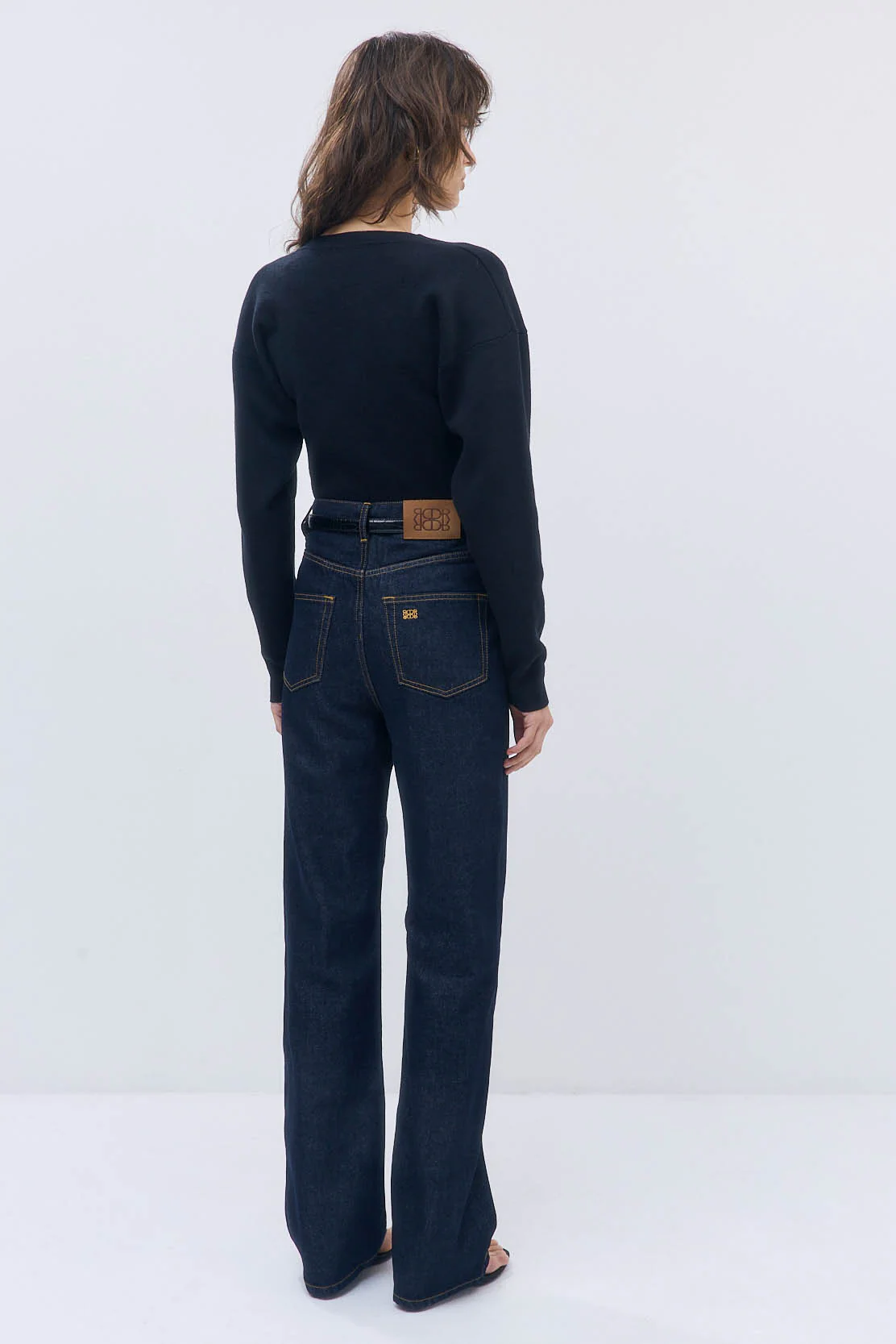 No.8| High Waisted Wide Leg Denim - Image 5