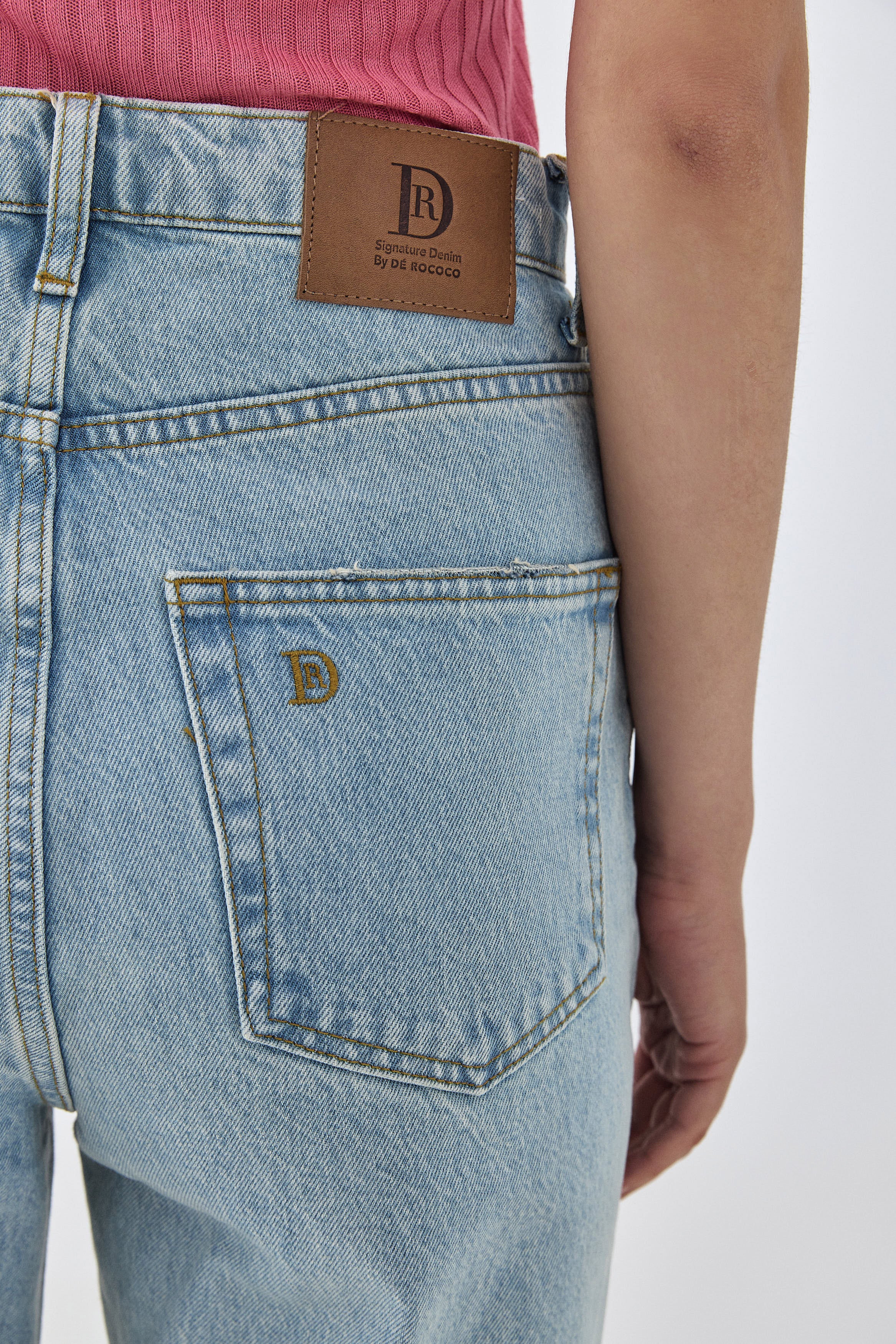 No.8| High Waisted Wide Leg Denim - Image 6