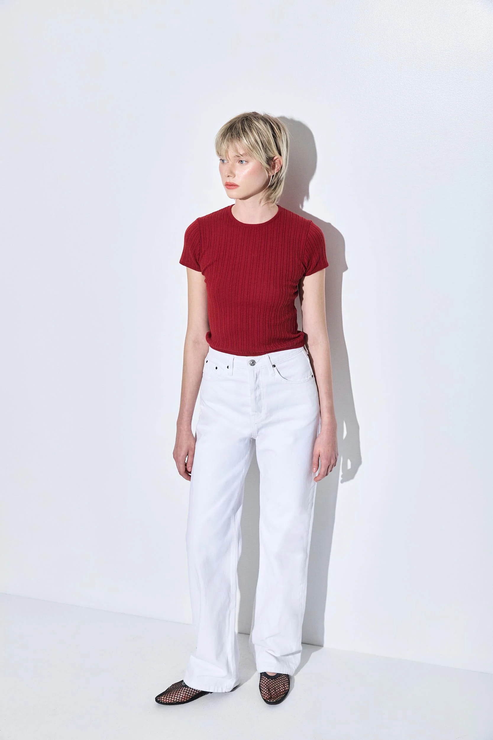 No.8| High Waisted Wide Leg Denim - Image 3