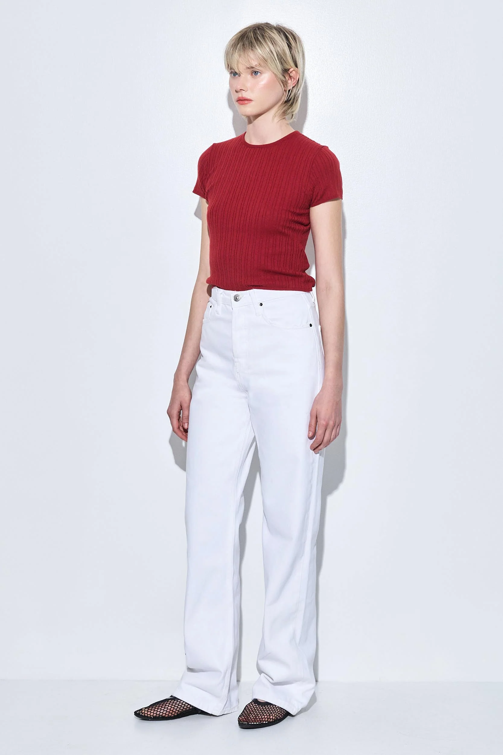 No.8| High Waisted Wide Leg Denim - Image 4