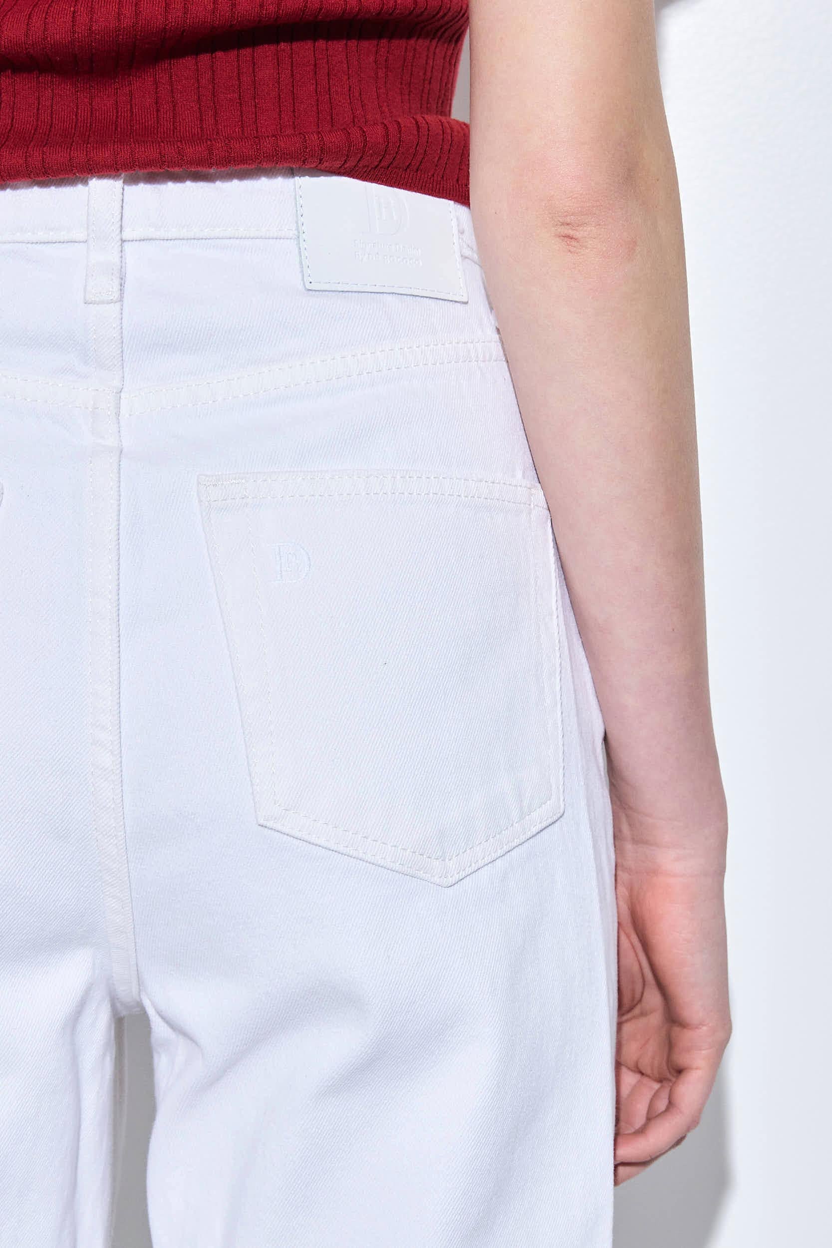 No.8| High Waisted Wide Leg Denim - Image 6
