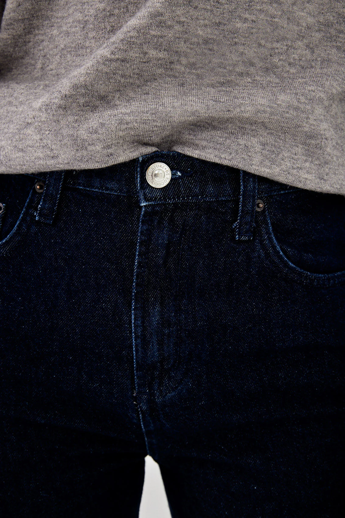 No.9| High Waist Straight Cropped Denim - Image 7