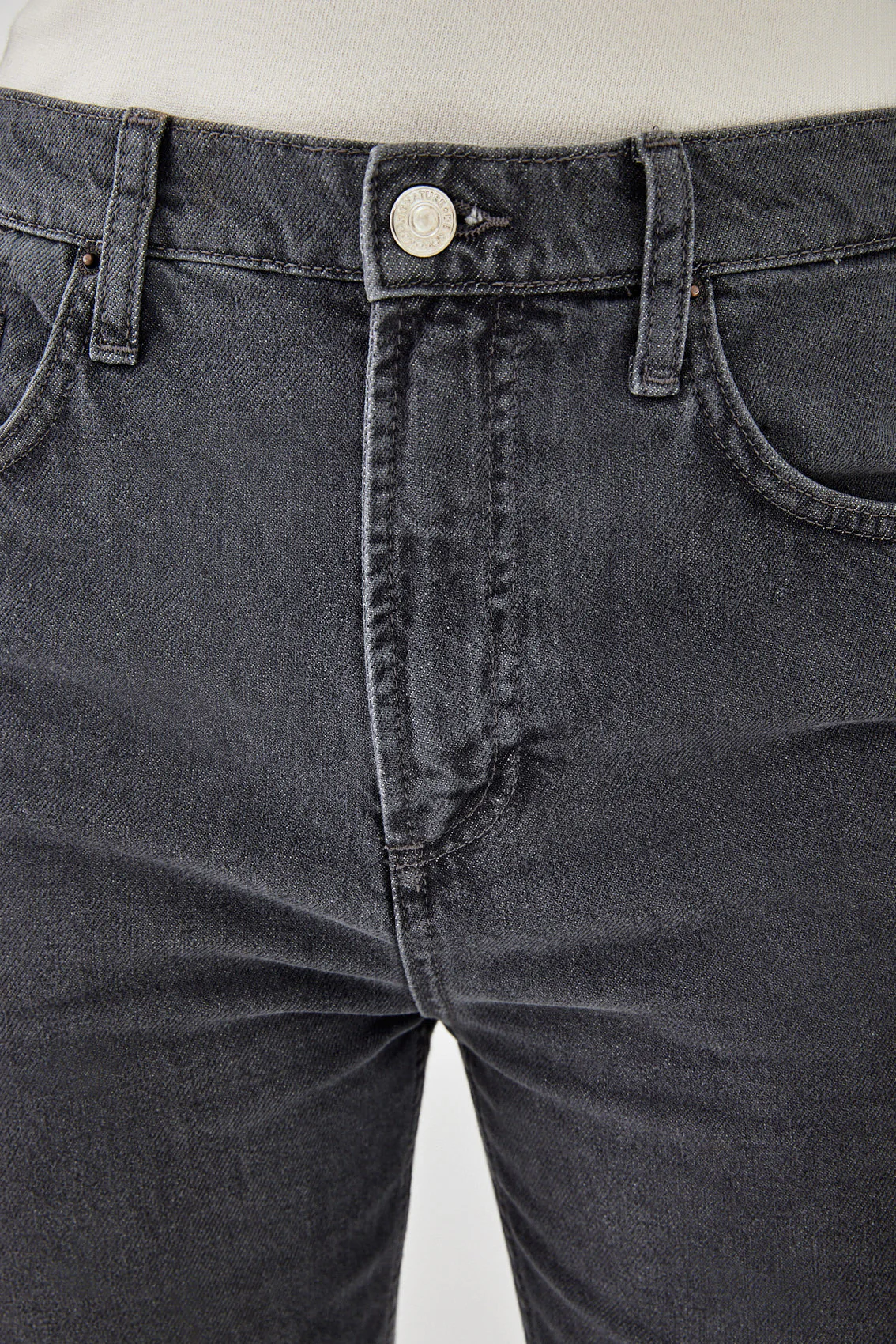 No.9| High Waist Straight Cropped Denim - Image 12