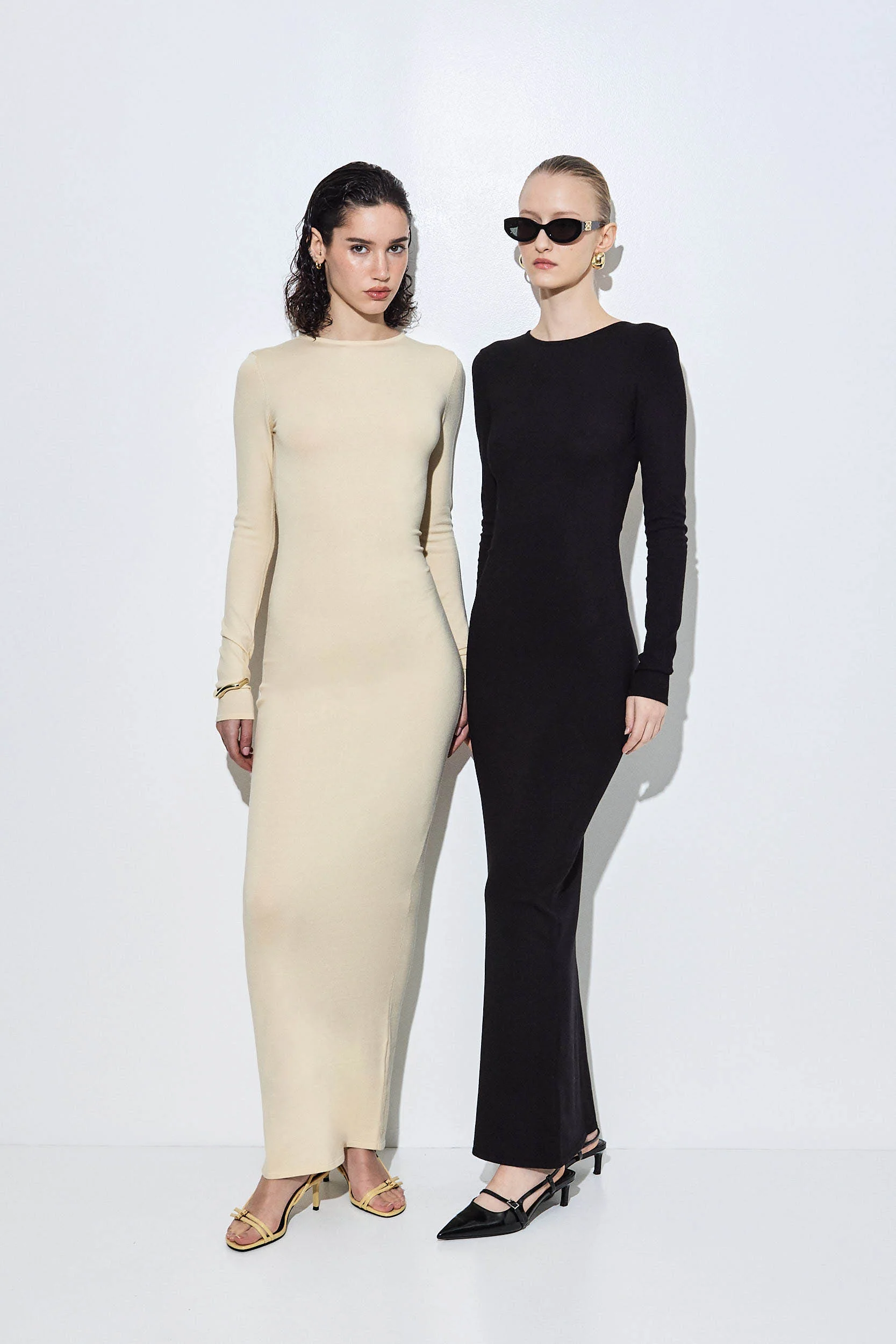 Open Back Buckle Maxi Dress - Image 7