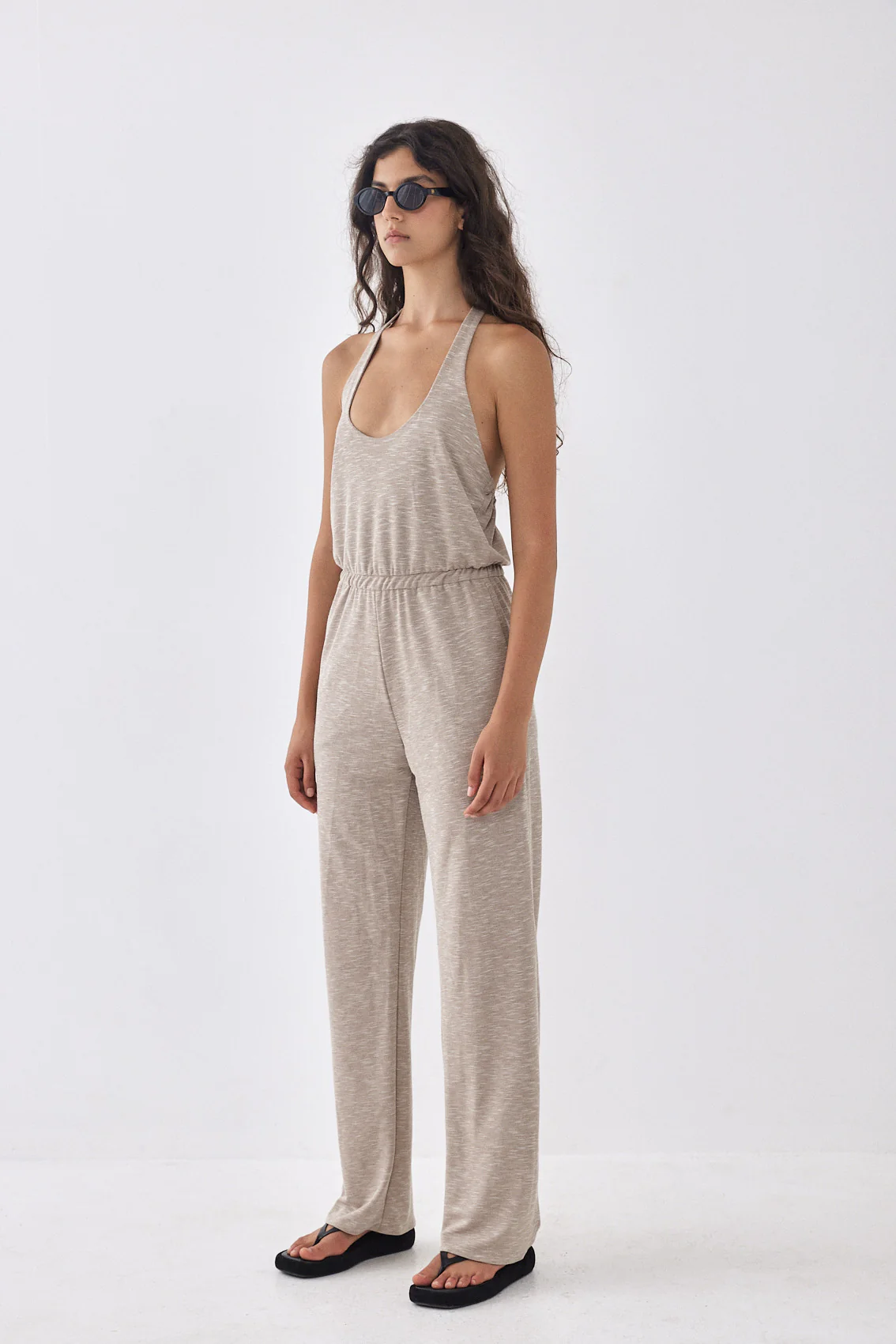 Open Back Lounge Jumpsuit - Image 4