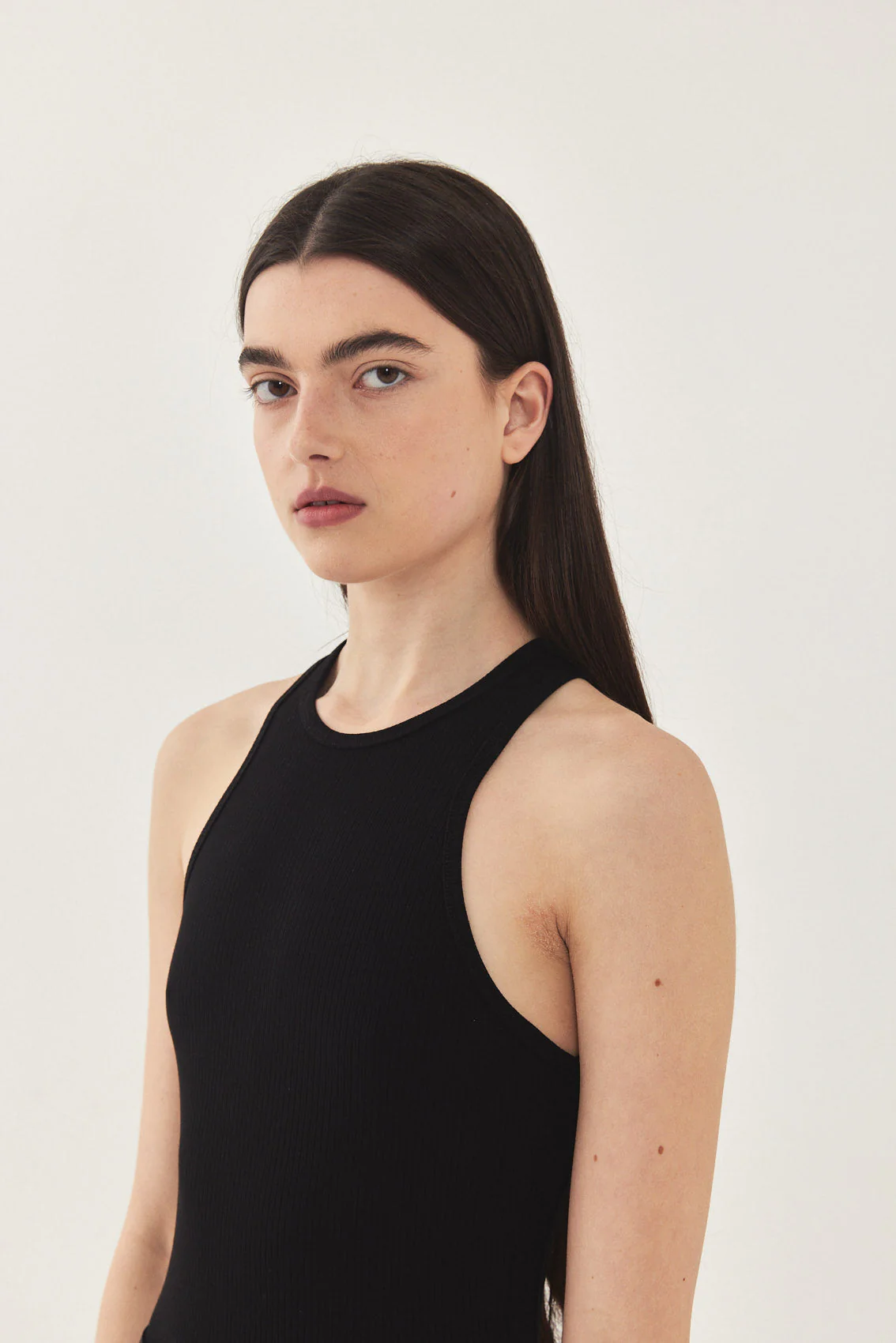 Open Back Ribbed Bodysuit - Image 5
