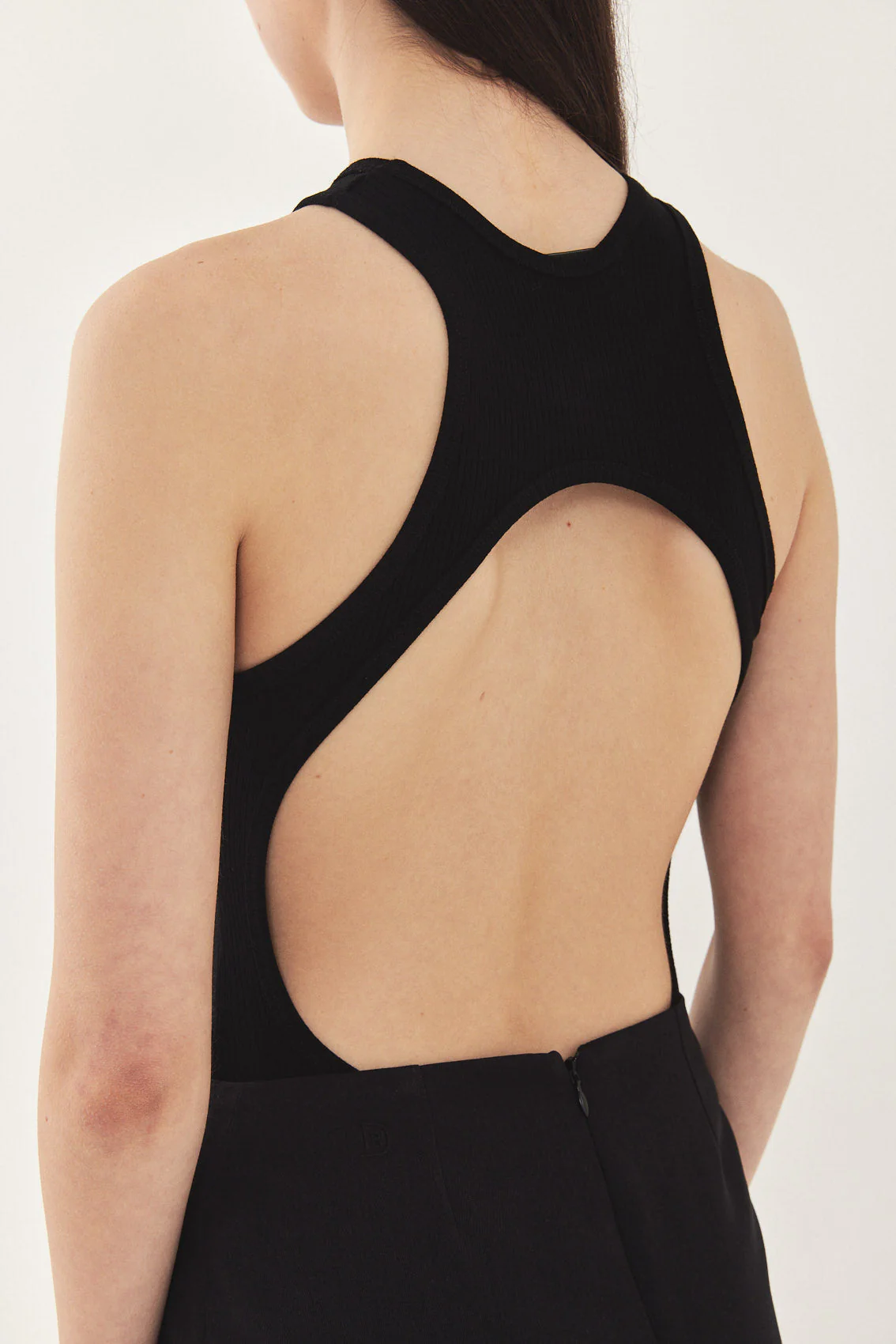Open Back Ribbed Bodysuit - Image 6