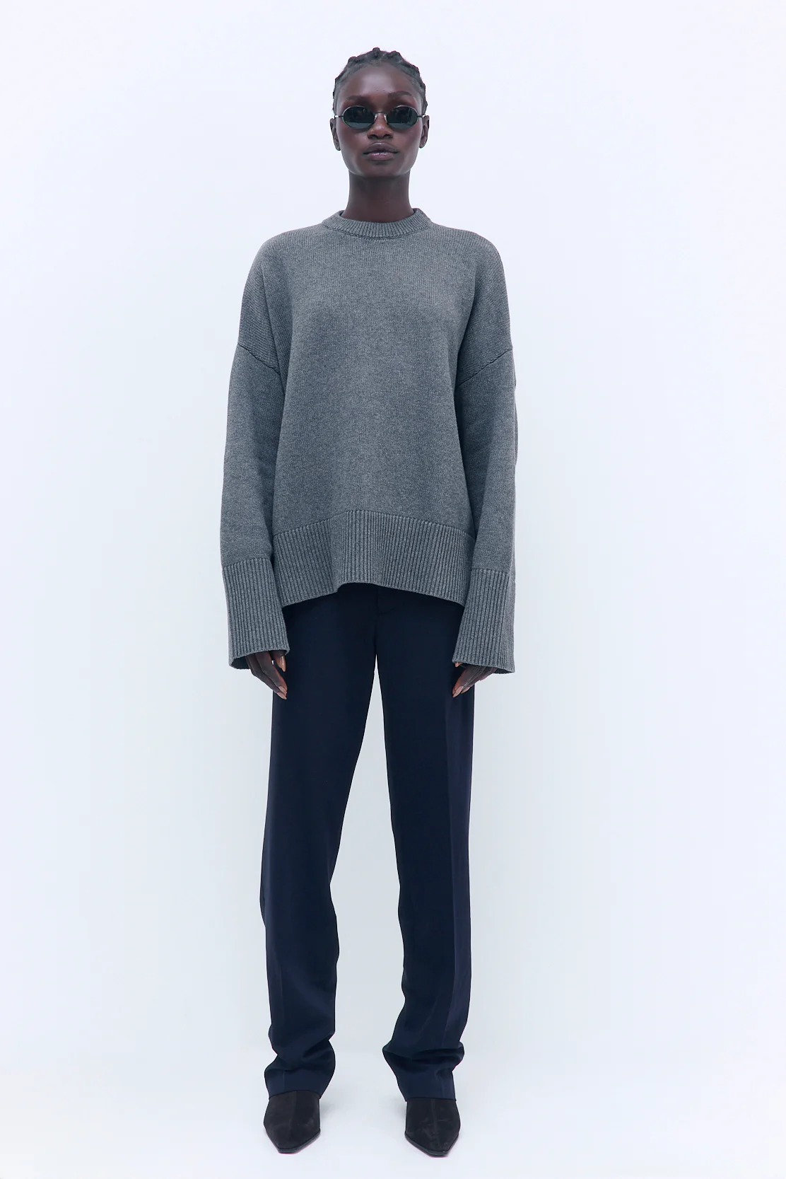 Oversized Crew Neck Jumper - Image 2