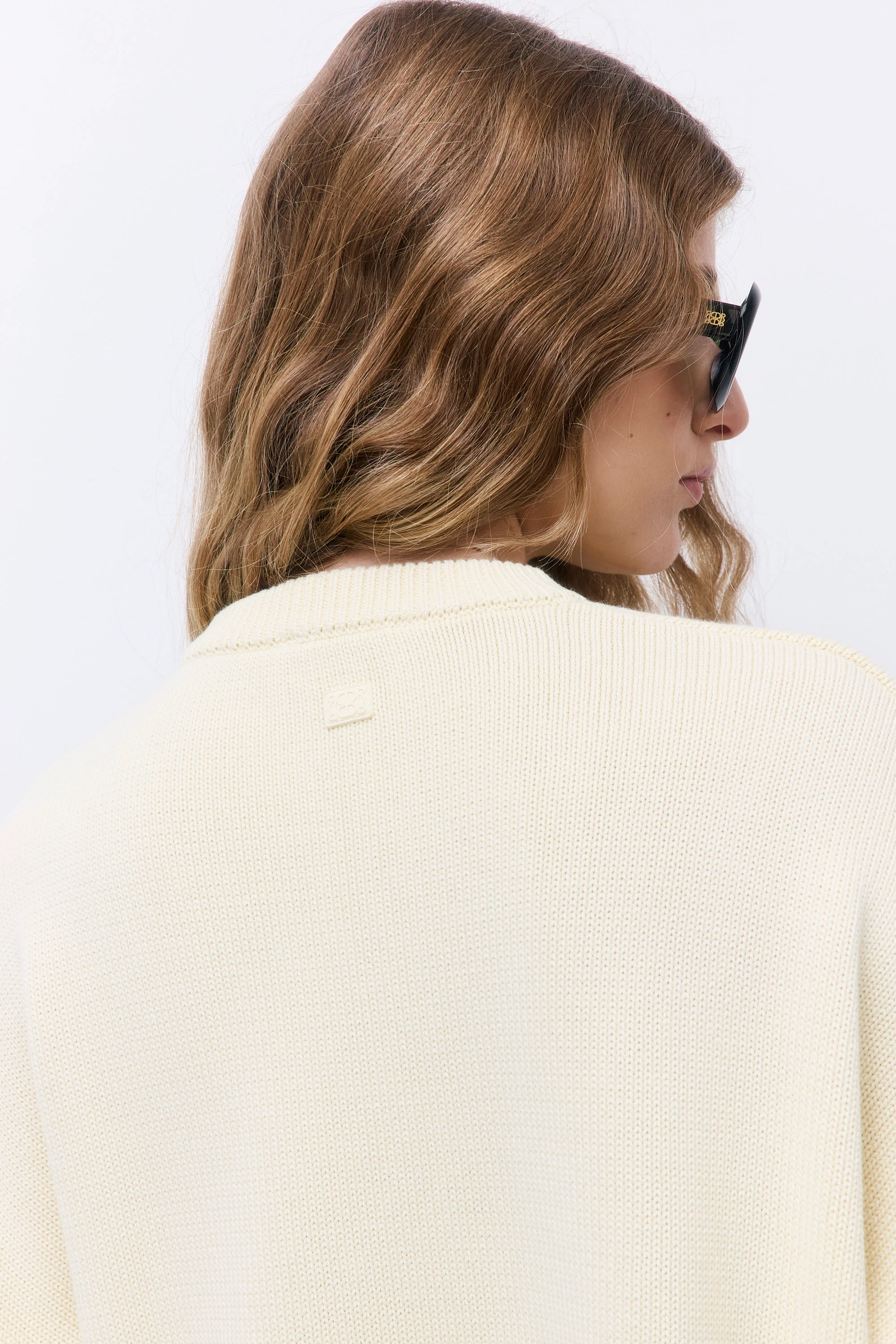 Oversized Crew Neck Jumper - Image 7