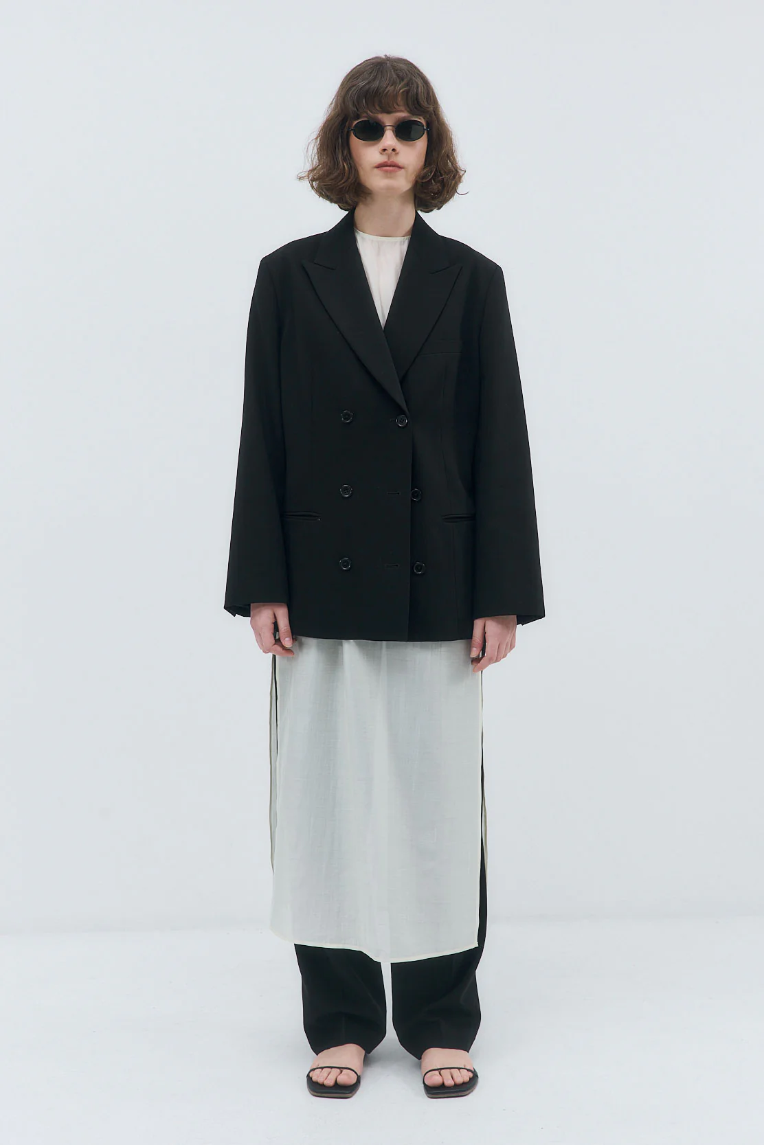 Oversized Double Breasted Daddy Blazer - Image 2