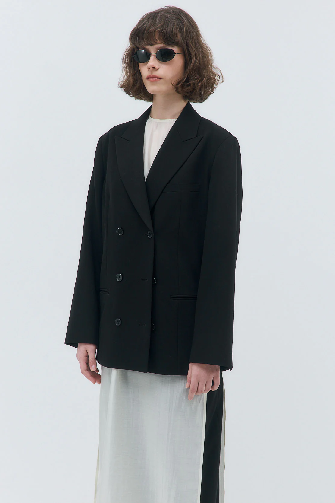 Oversized Double Breasted Daddy Blazer - Image 4
