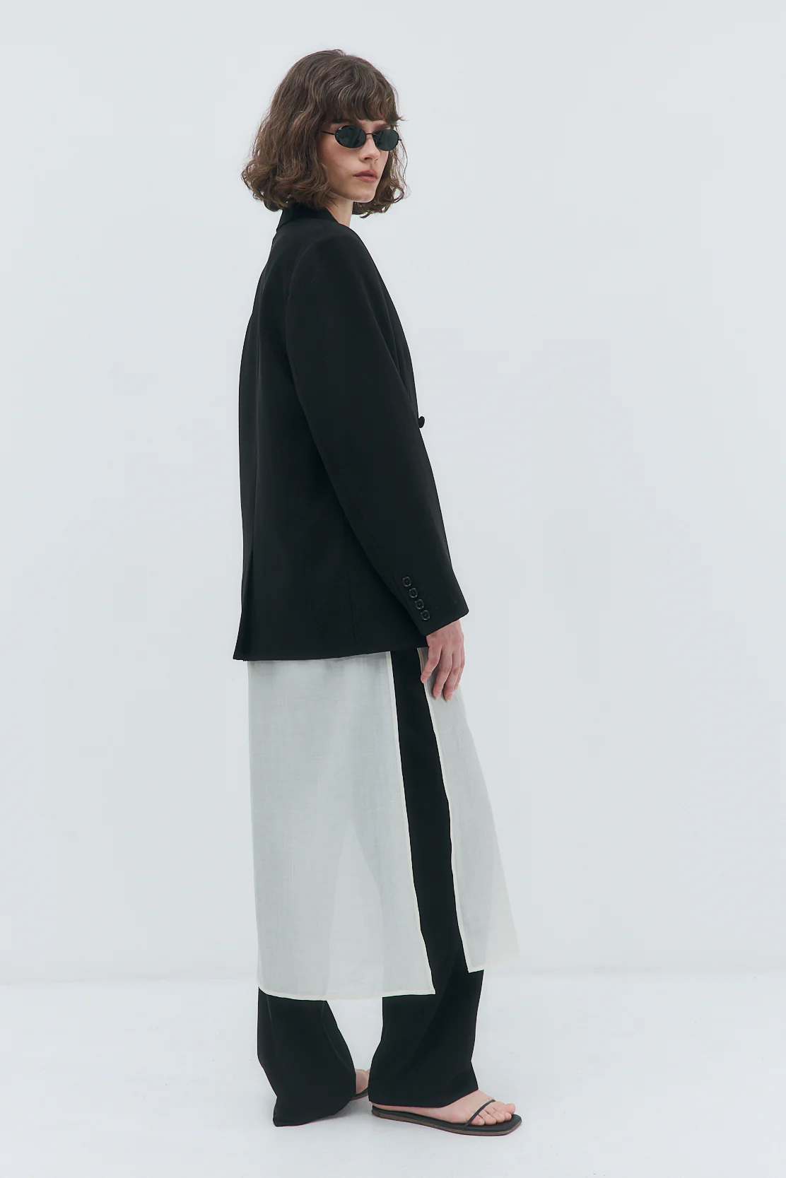 Oversized Double Breasted Daddy Blazer - Image 5
