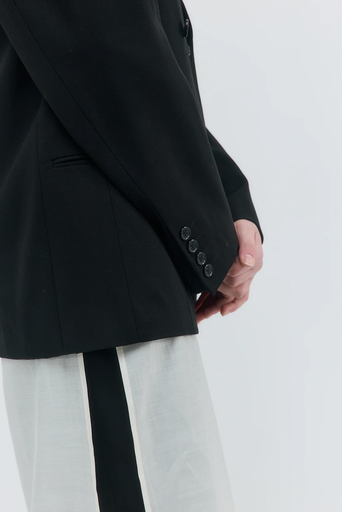 Oversized Double Breasted Daddy Blazer - Image 6