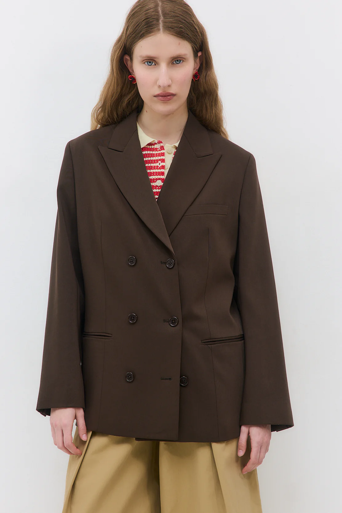 Oversized Double Breasted Daddy Blazer - Image 2