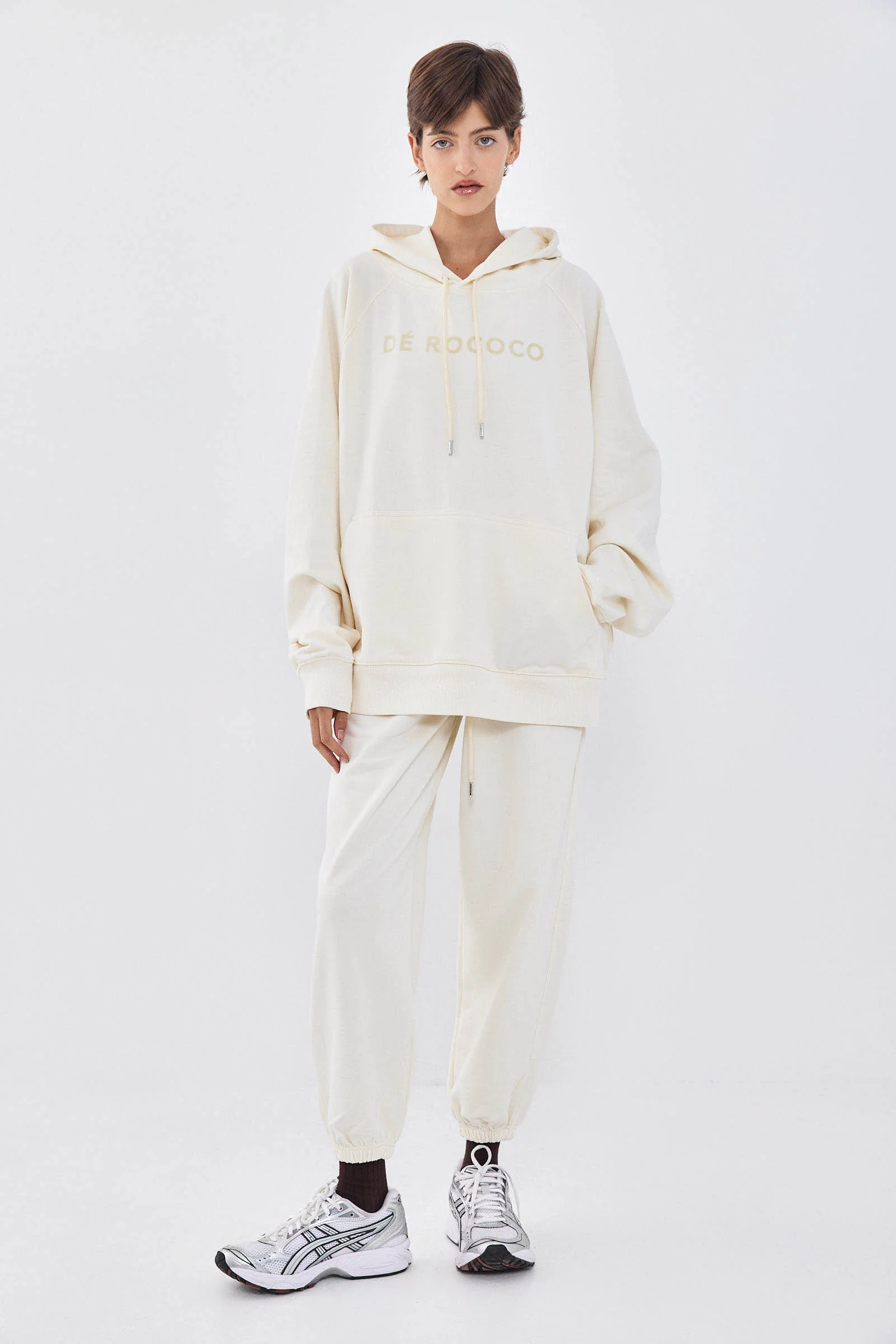 Oversized Flock Fleece Hoodie - Image 2