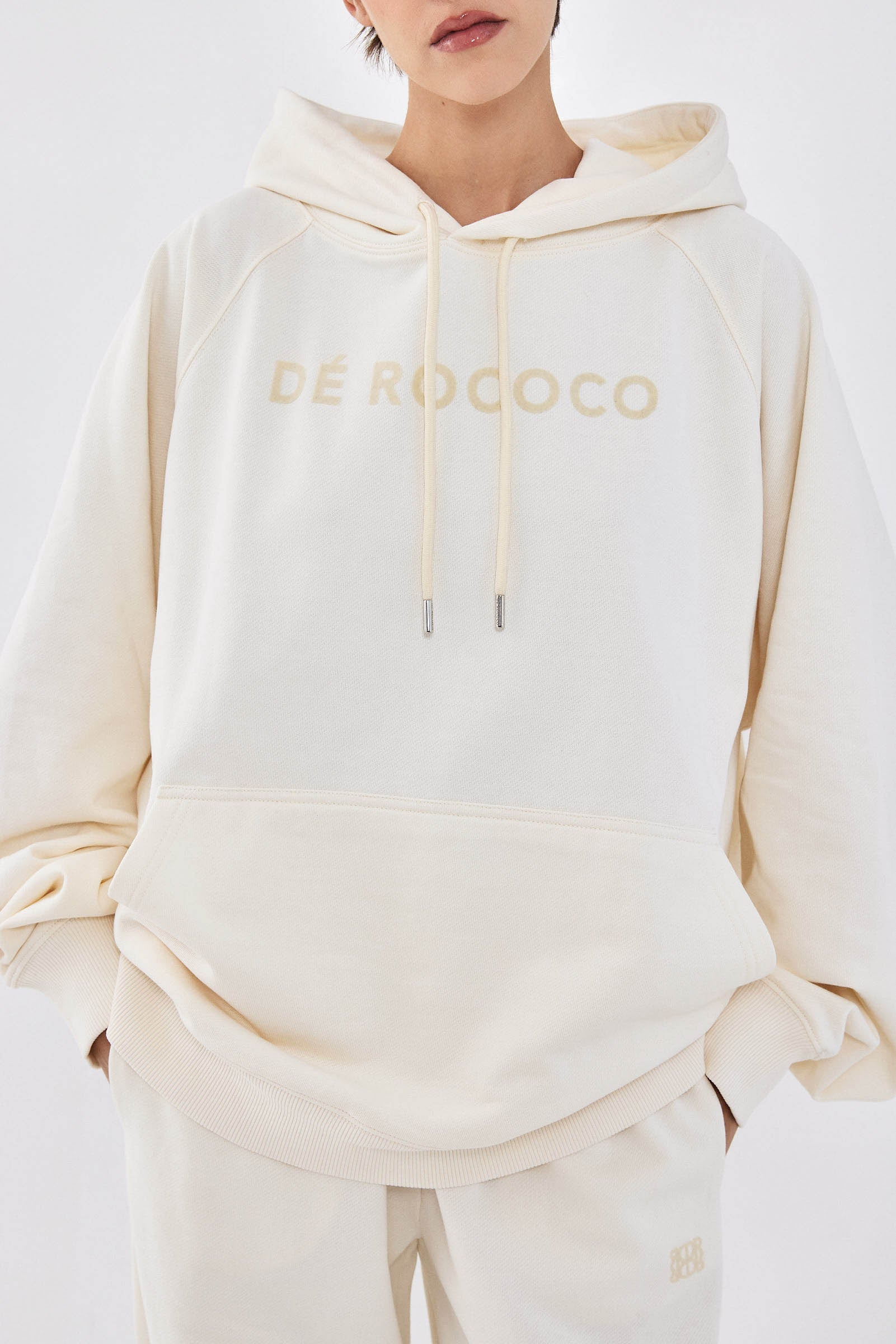 Oversized Flock Fleece Hoodie - Image 6