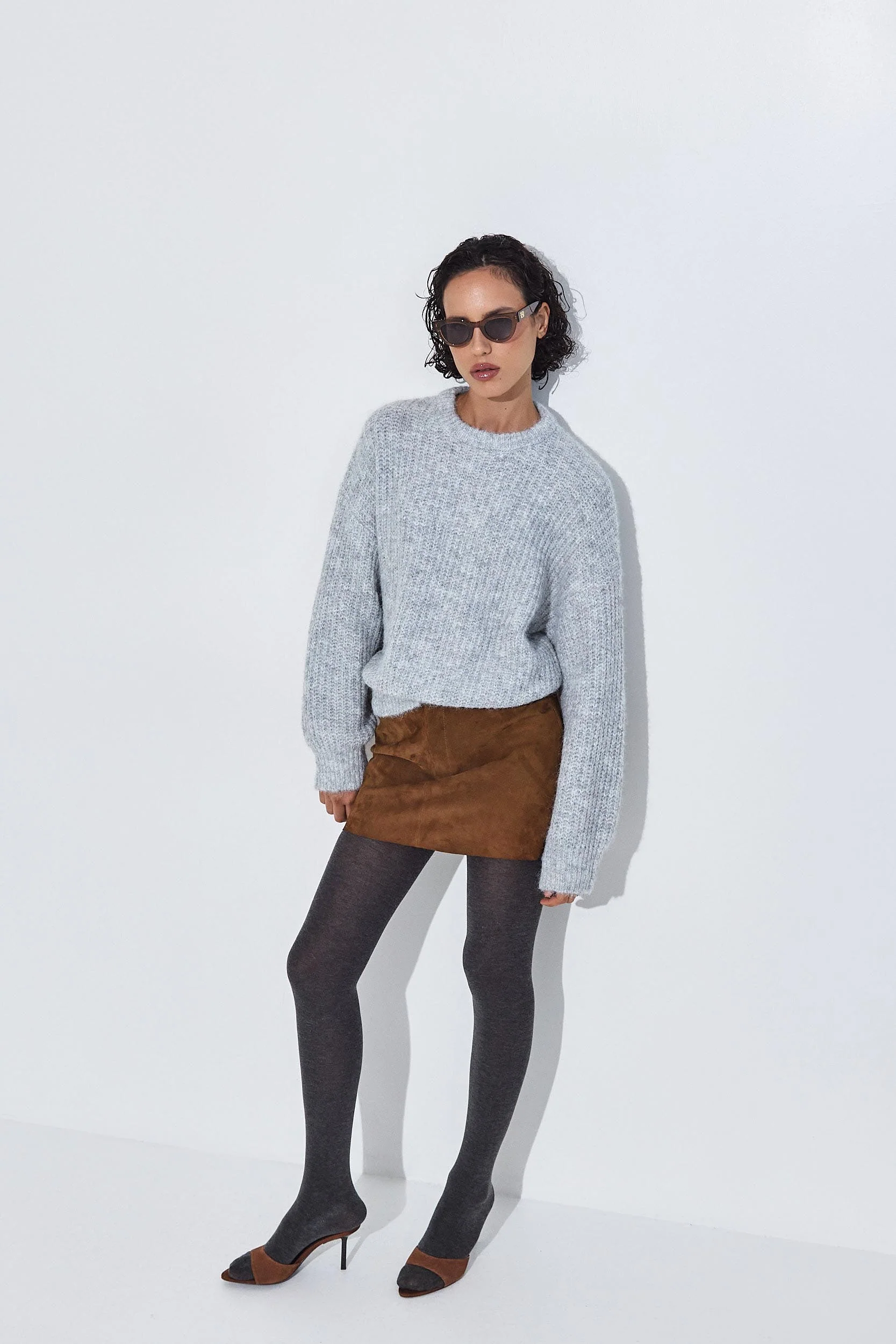 Oversized Fuzzy Sweater - Image 3