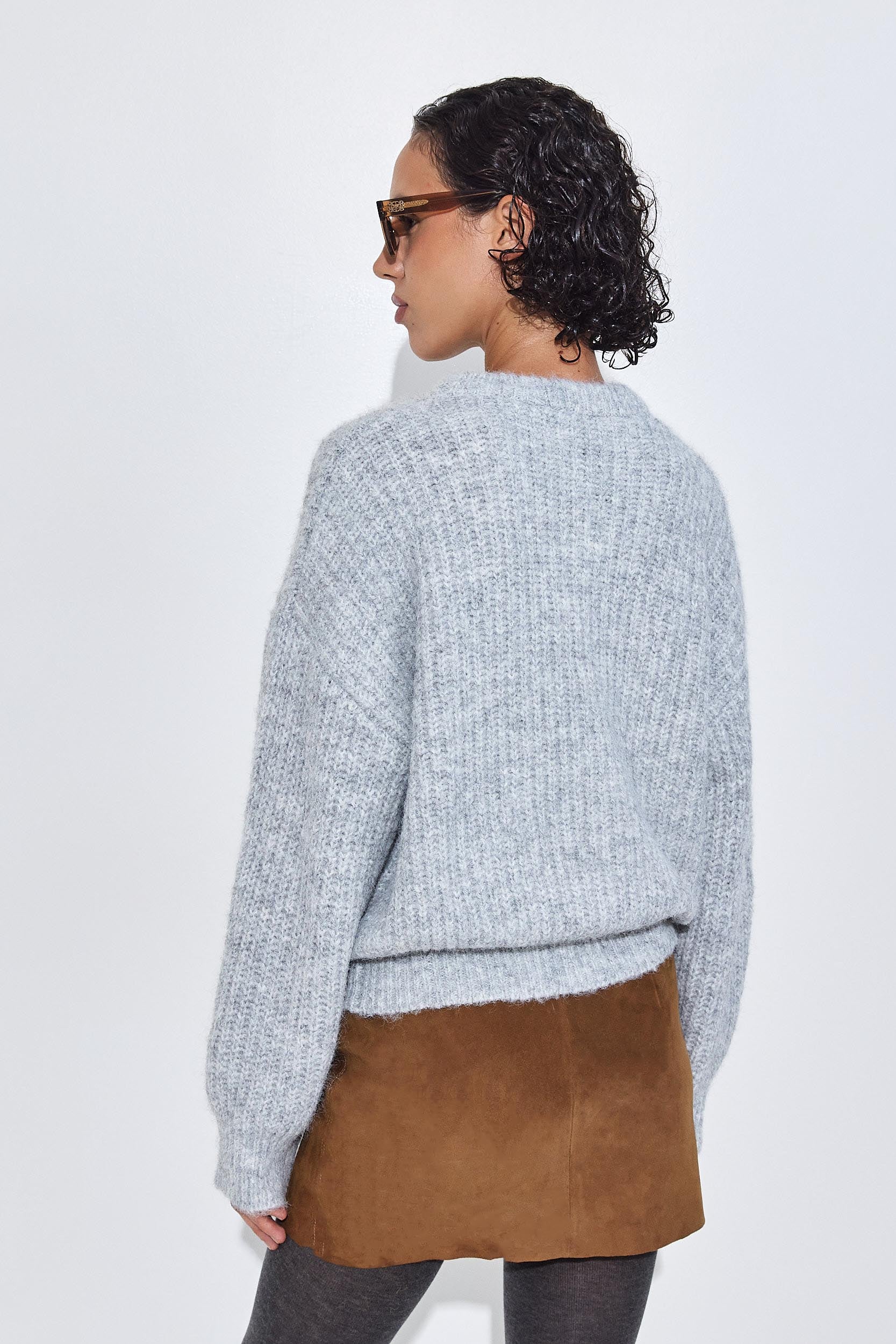 Oversized Fuzzy Sweater - Image 5