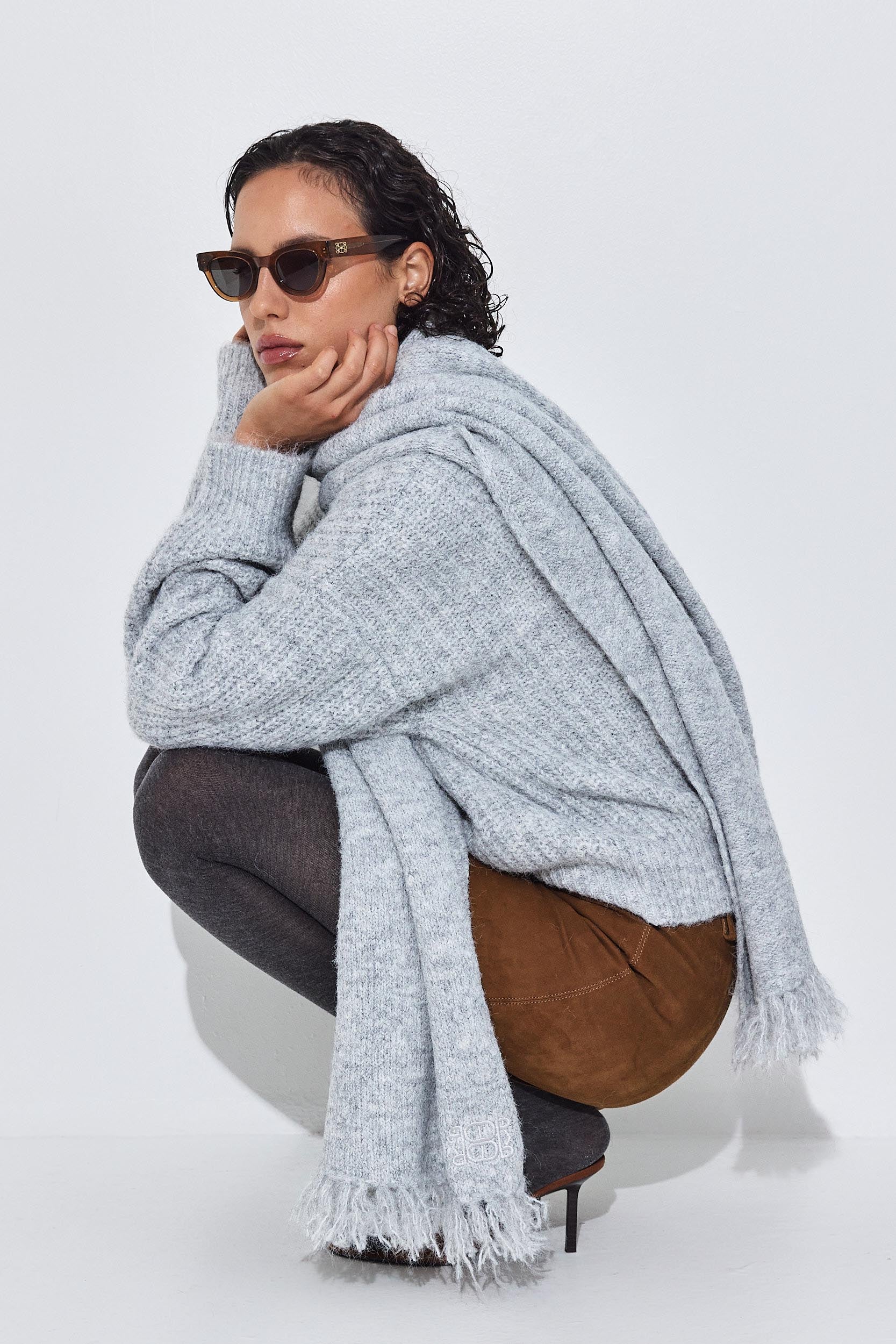 Oversized Fuzzy Sweater - Image 6