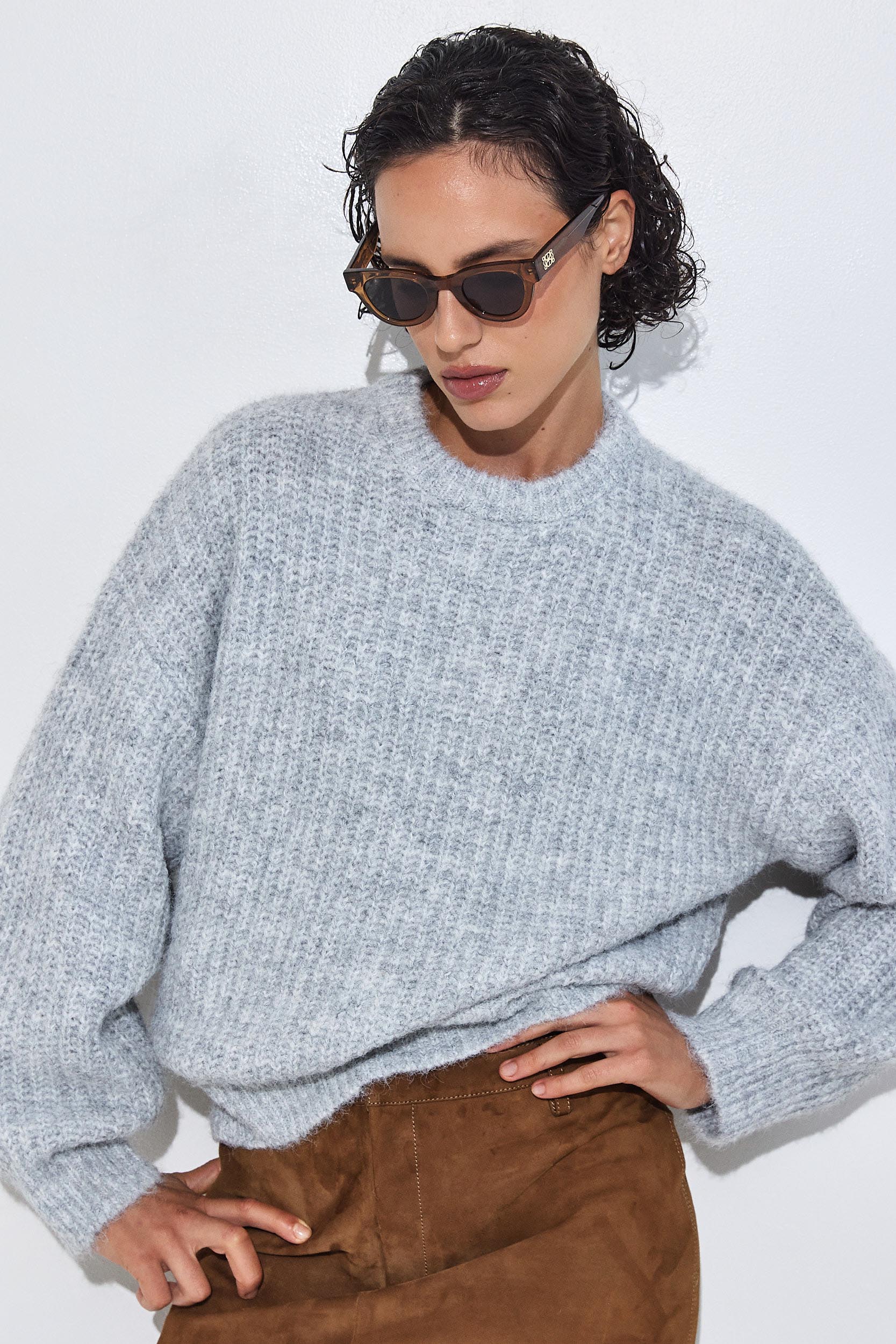 Oversized Fuzzy Sweater - Image 7