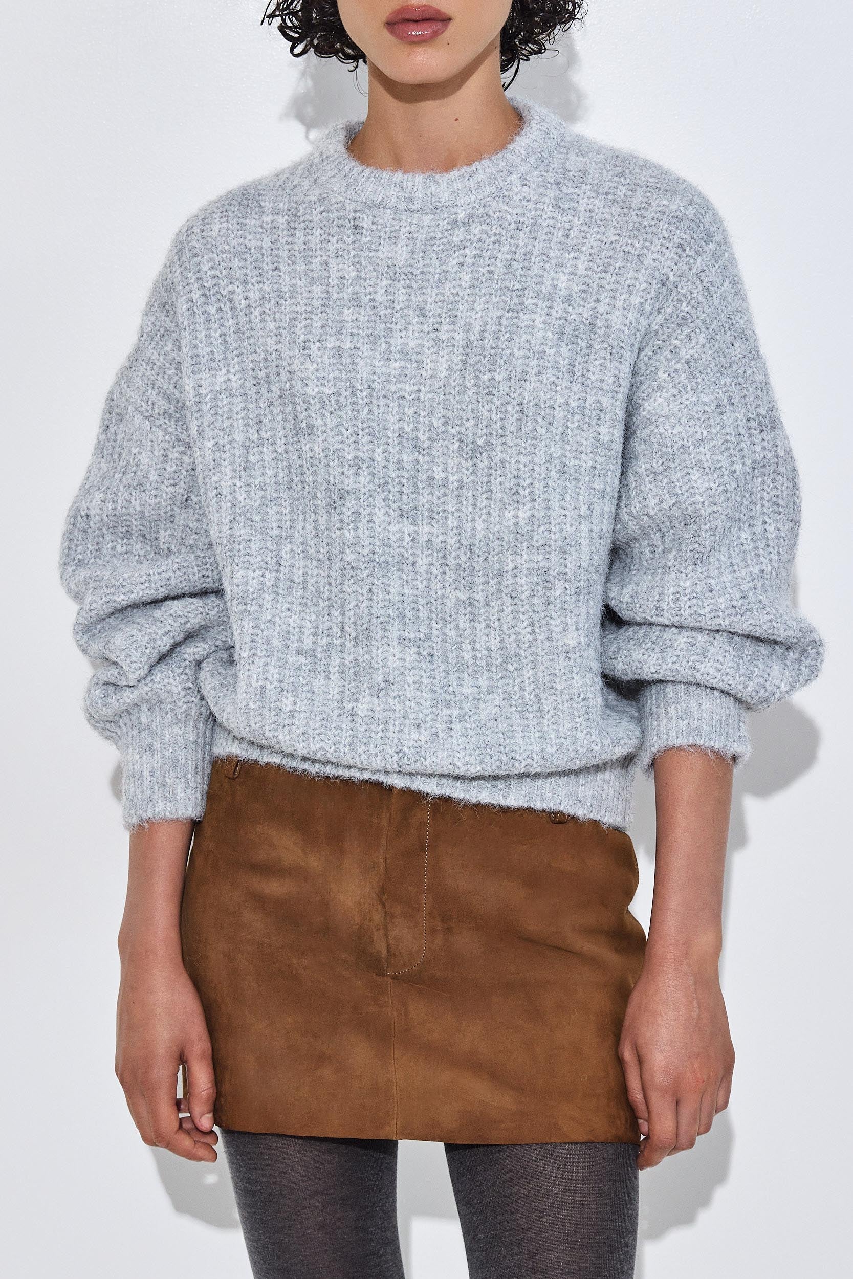 Oversized Fuzzy Sweater - Image 8