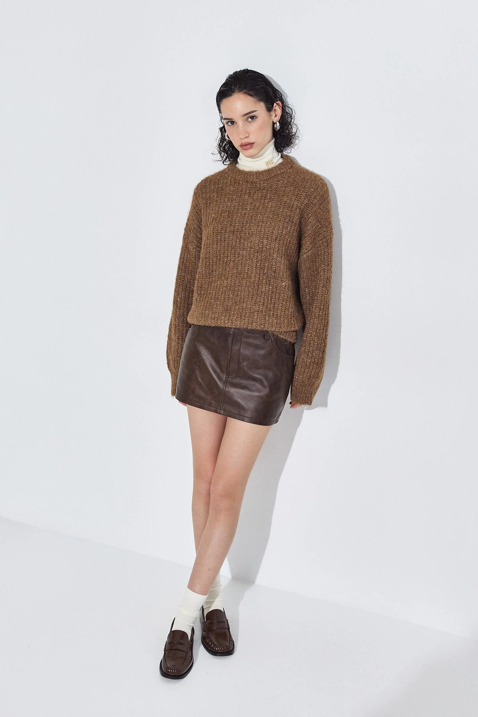 Oversized Fuzzy Sweater - Image 3