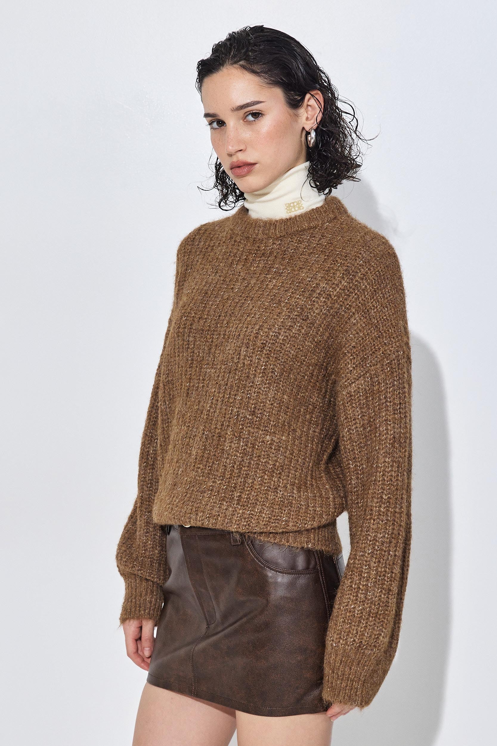 Oversized Fuzzy Sweater - Image 4