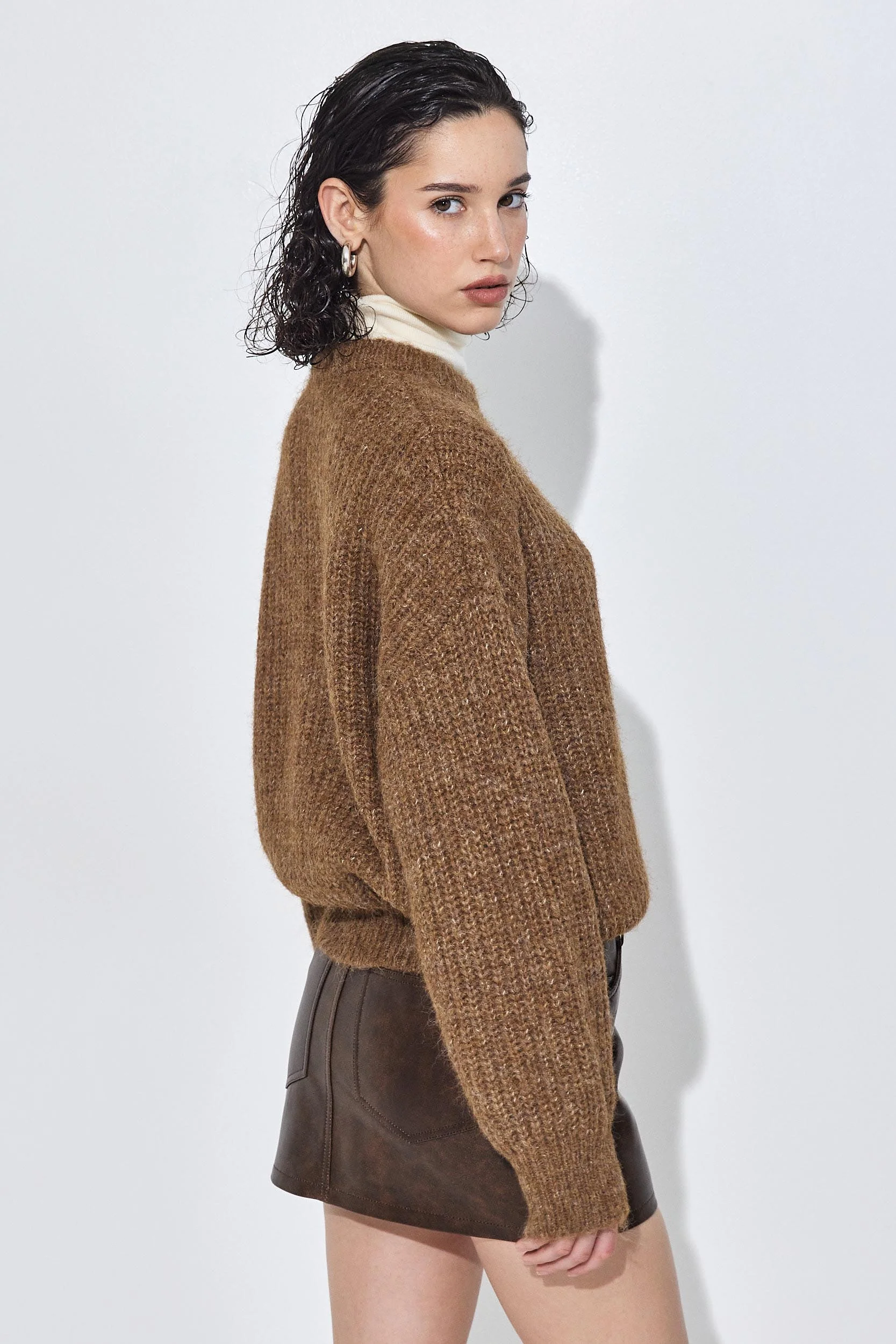 Oversized Fuzzy Sweater - Image 5