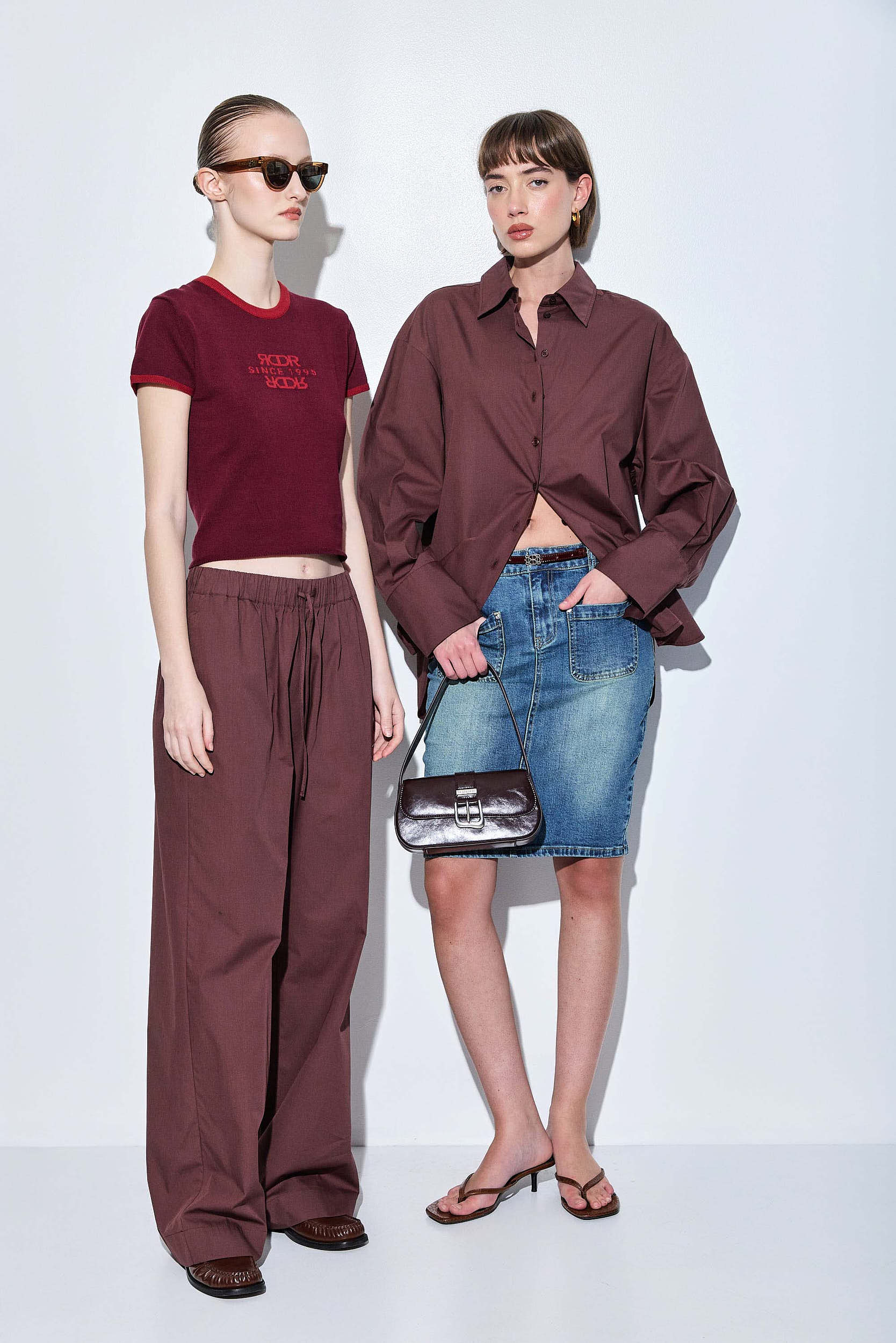 Oversized Poplin Button Down Shirt - Image 9