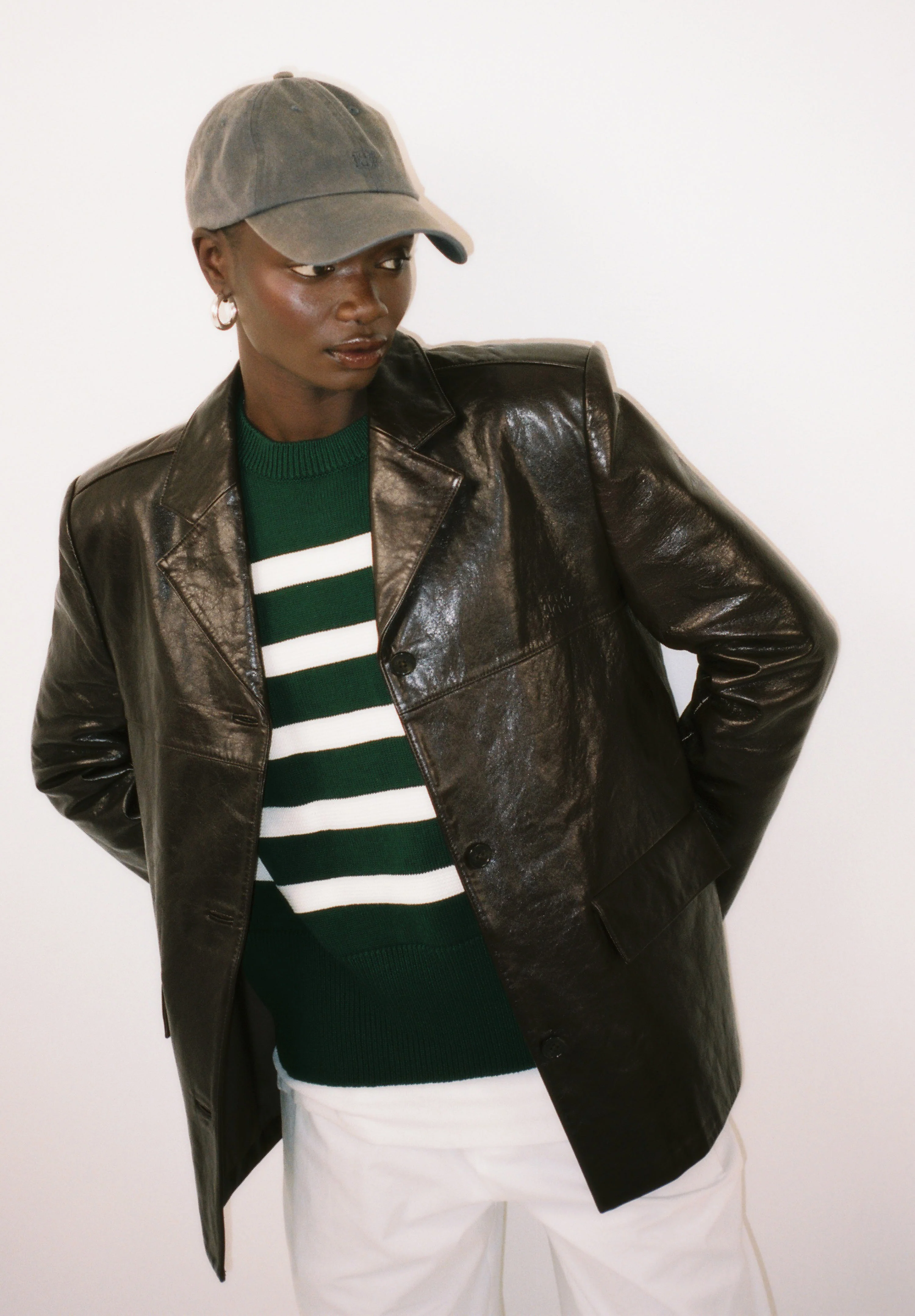 Oversized Striped Sweater - Image 7
