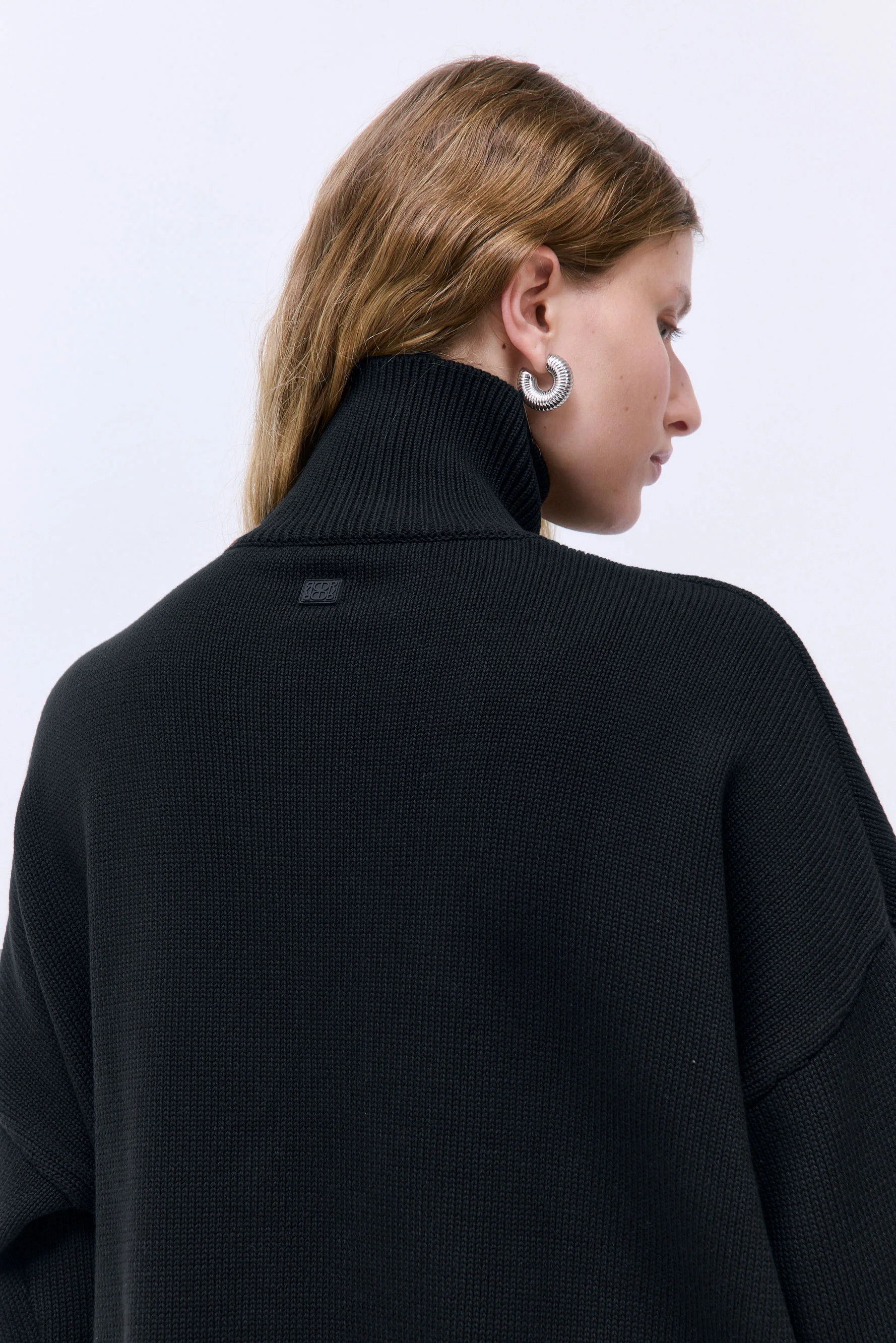 Oversized Turtleneck Jumper - Image 5