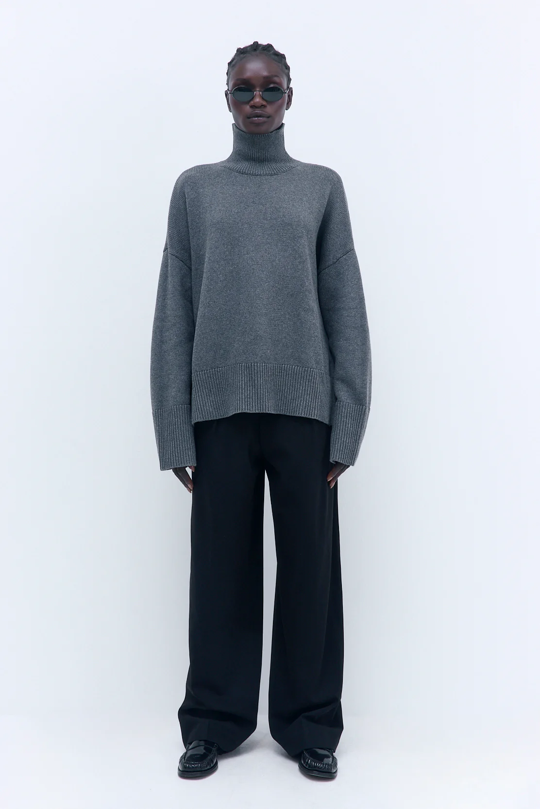 Oversized Turtleneck Jumper - Image 2