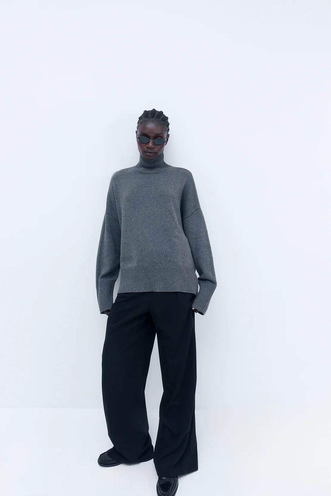 Oversized Turtleneck Jumper - Image 3