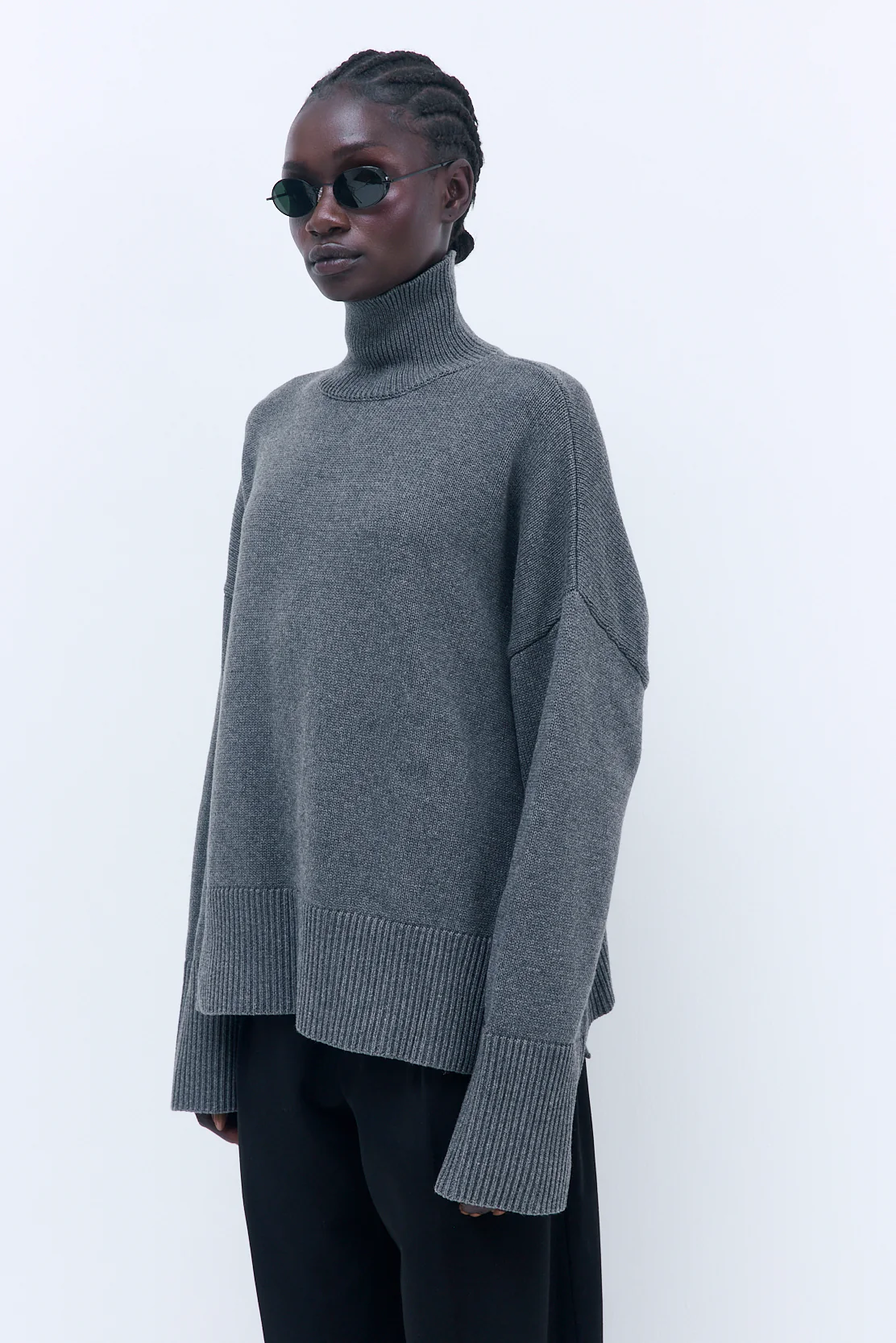 Oversized Turtleneck Jumper - Image 4