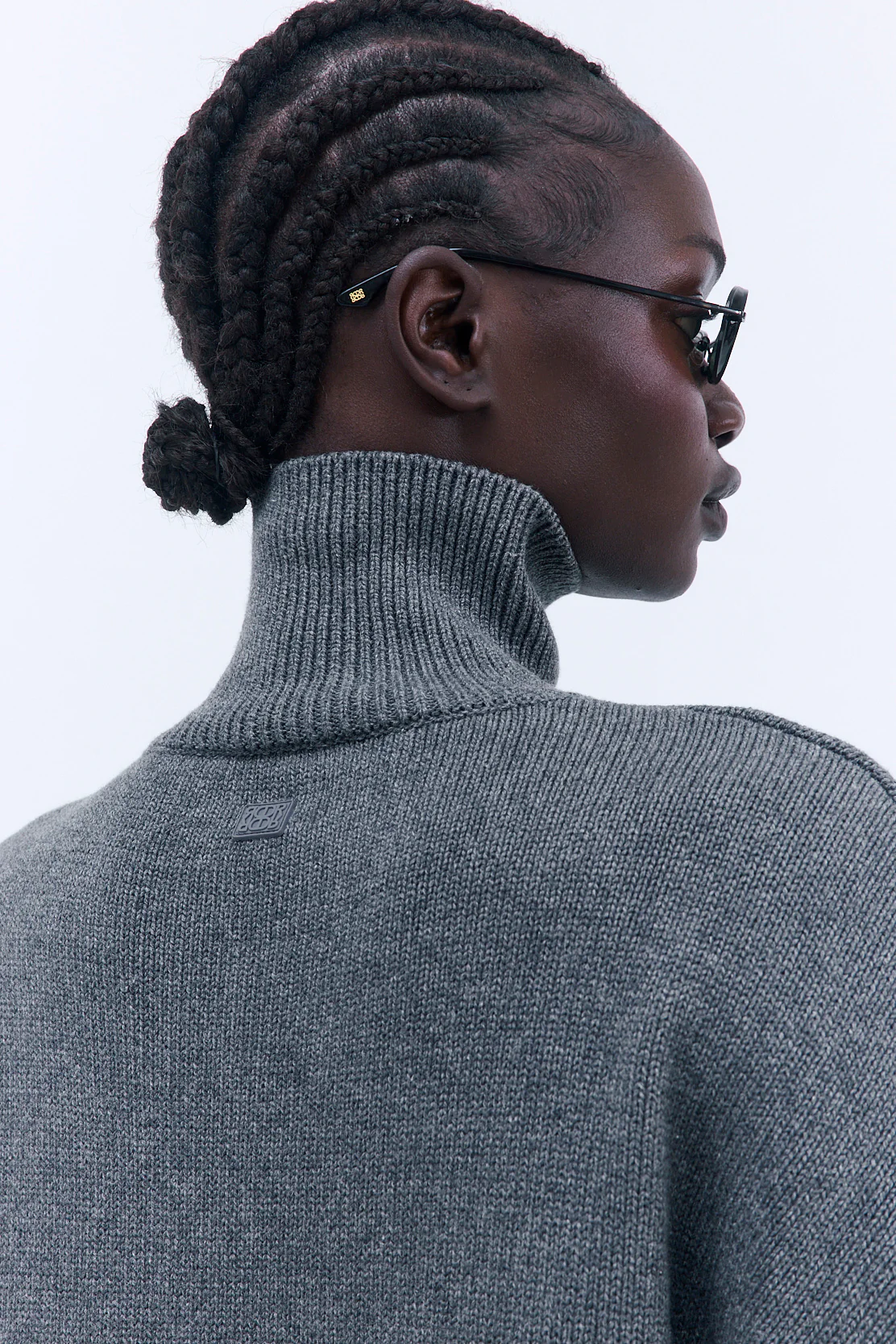 Oversized Turtleneck Jumper - Image 6