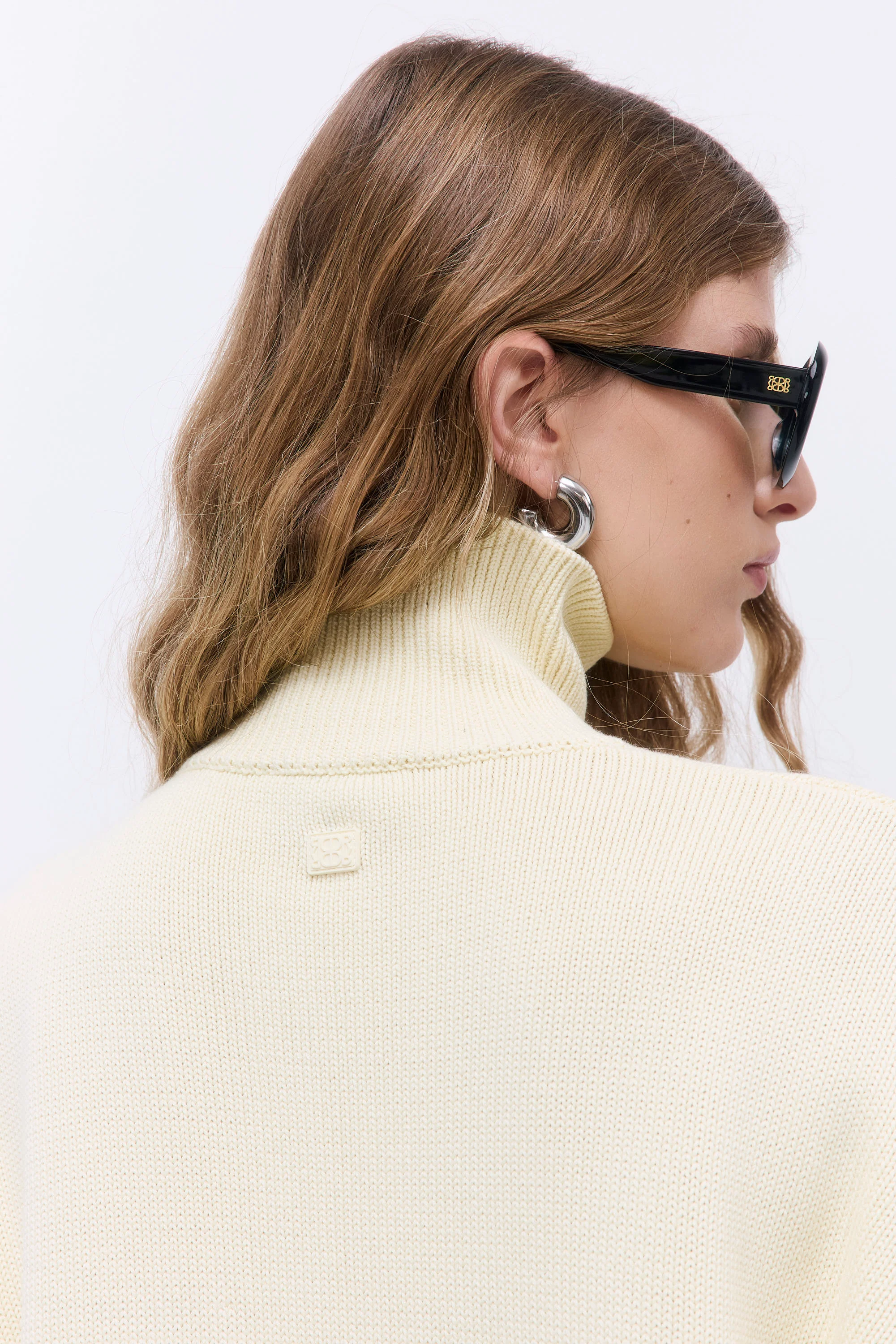 Oversized Turtleneck Jumper - Image 6