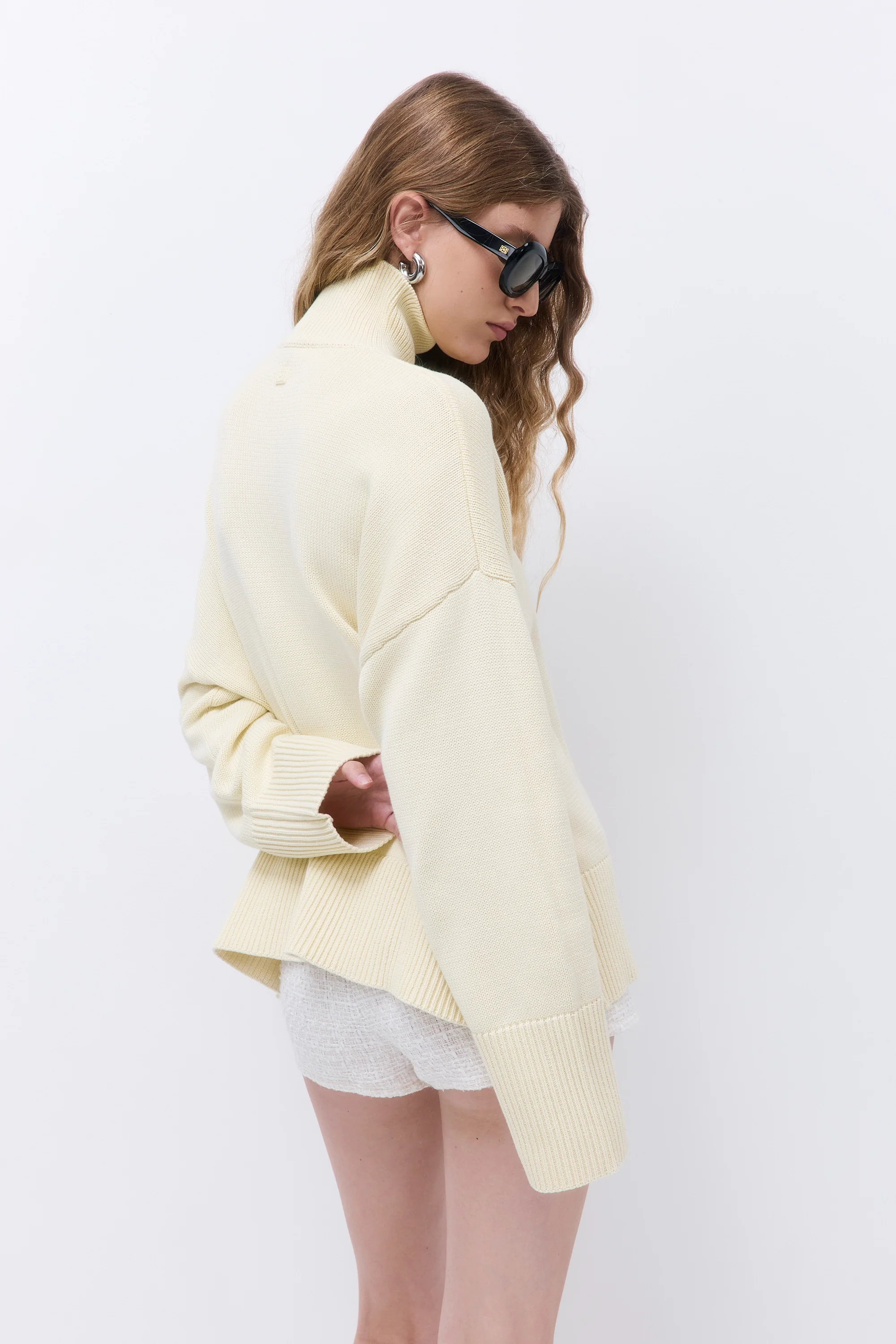 Oversized Turtleneck Jumper - Image 7