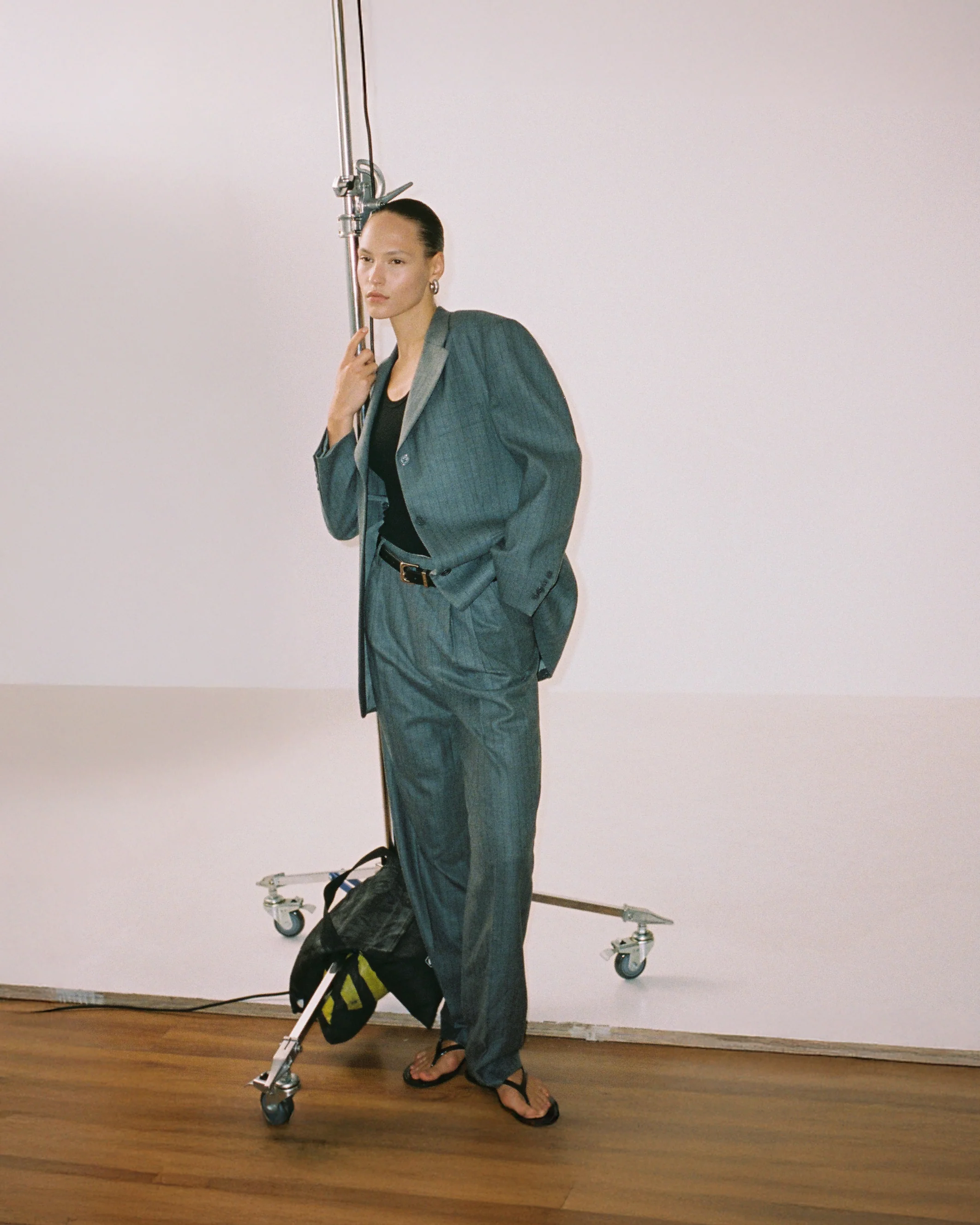 Oversized Wool Daddy Blazer - Image 10