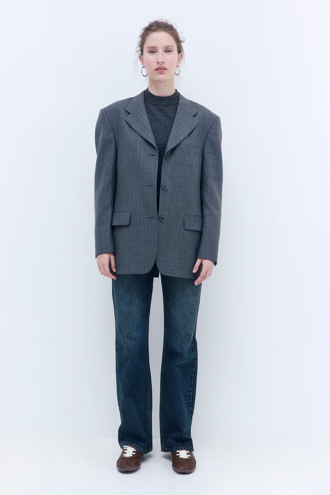 Oversized Wool Daddy Blazer - Image 2